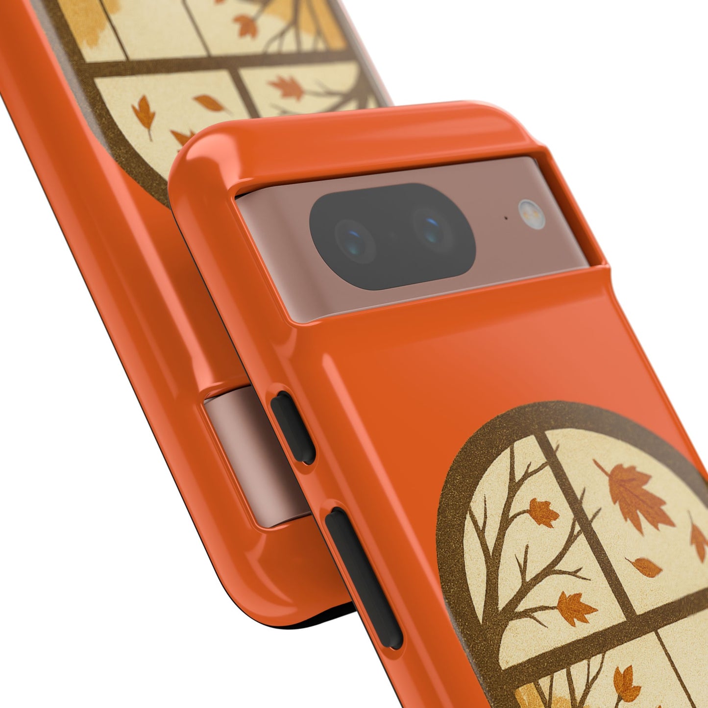 Bird In The Window Autumn Themed Phone Case