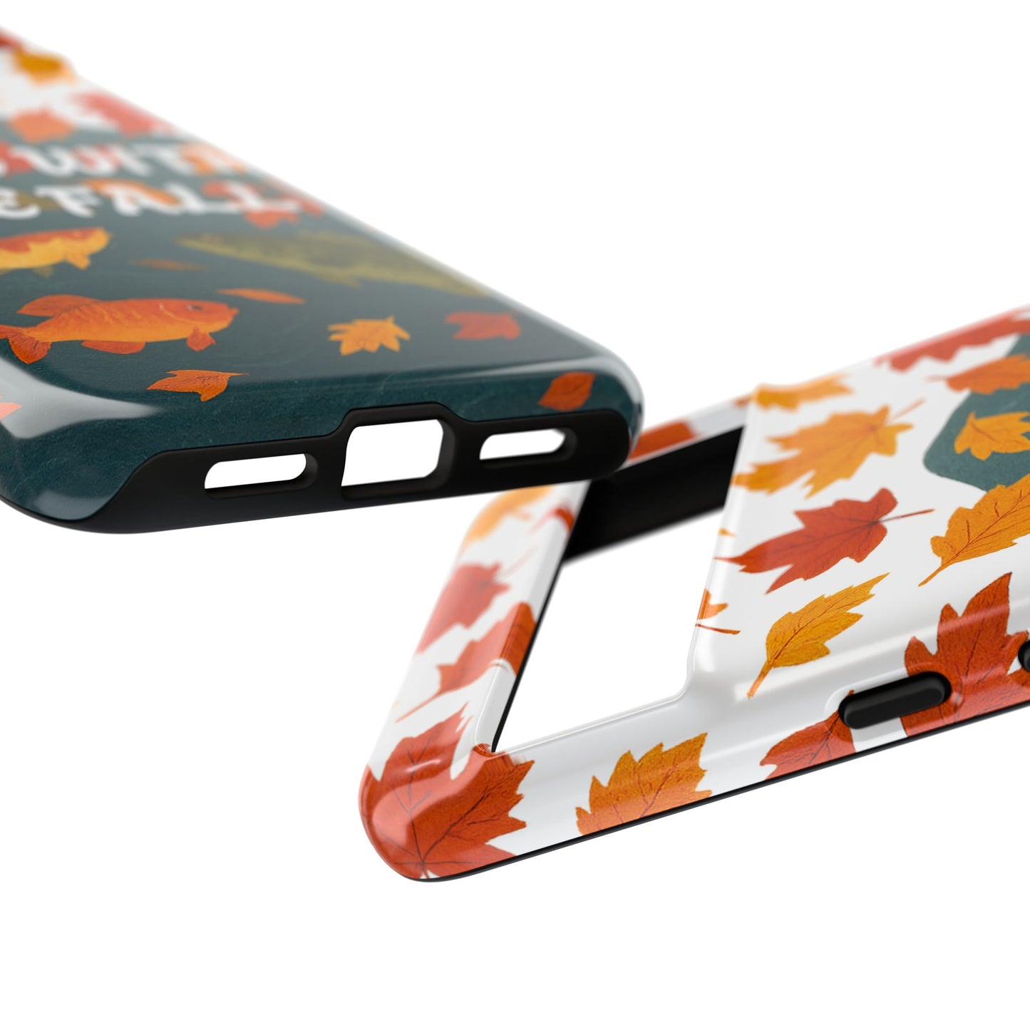 Flow With The Fall Fish Phone Case