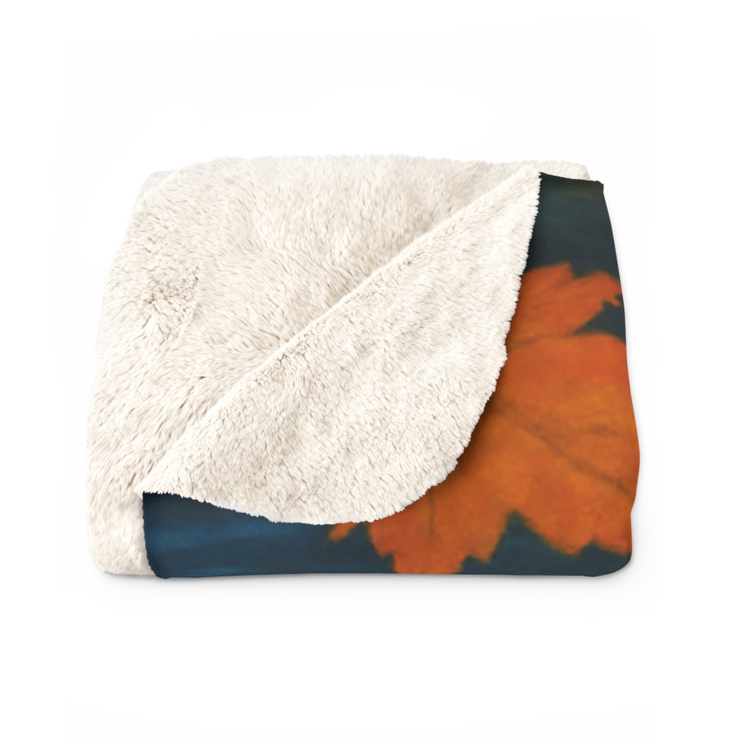 Fall Fish Sherpa Fleece Blanket