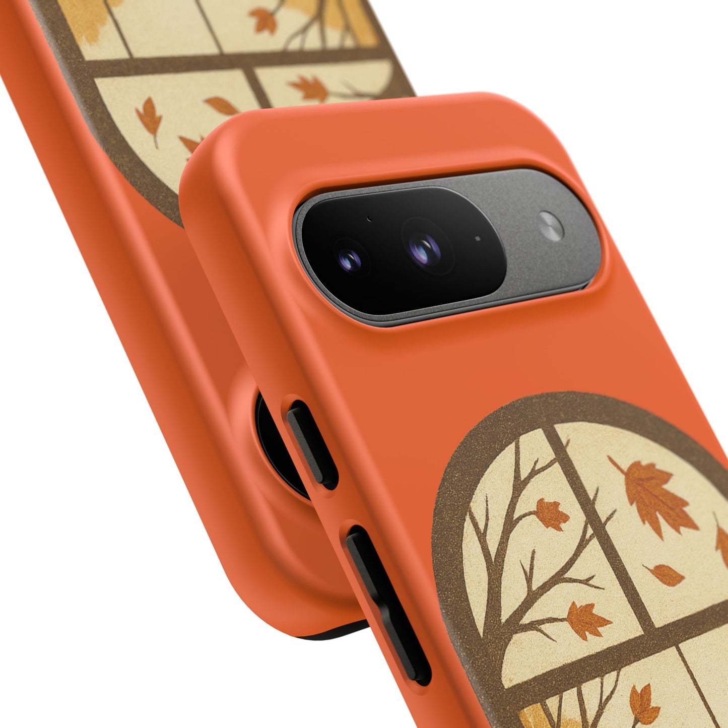Bird In The Window Autumn Themed Phone Case