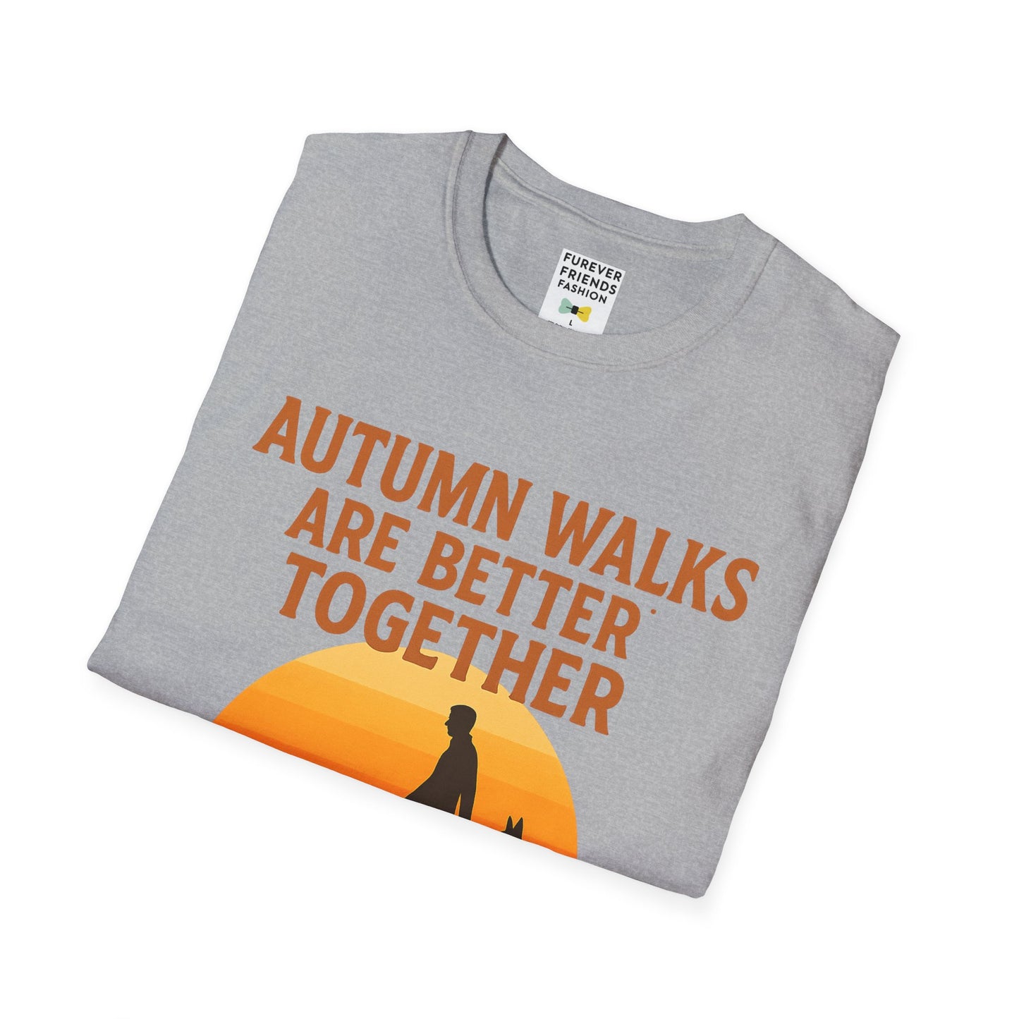 Autumn Walks Unisex T-Shirt, Casual Tee