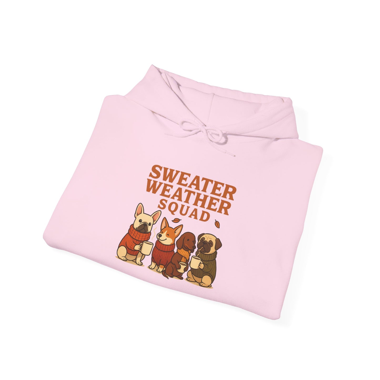 Sweater Weather Squad Autumn Themed Hoodie