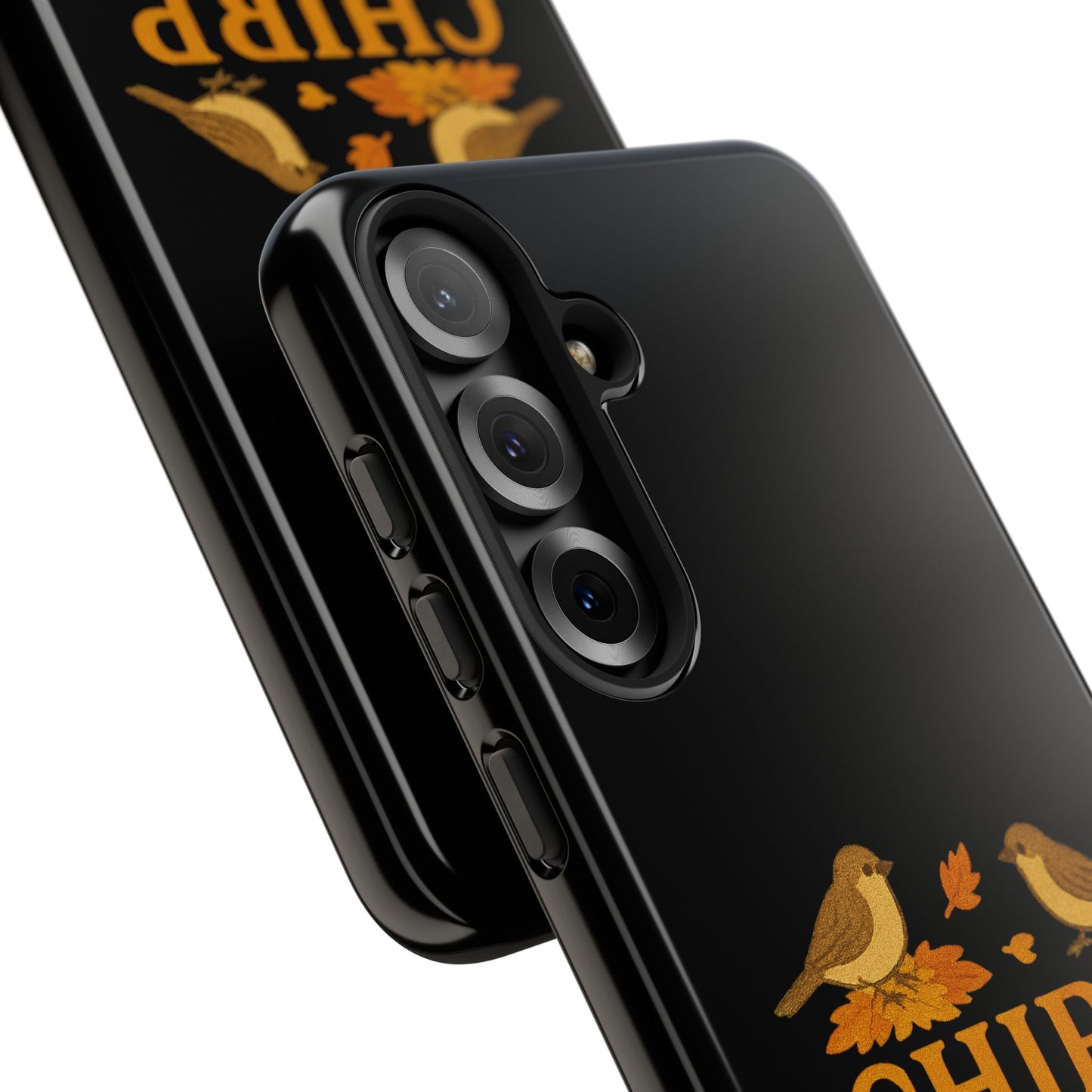 Chirp Crunch Cozy Autumn Themed Phone Case