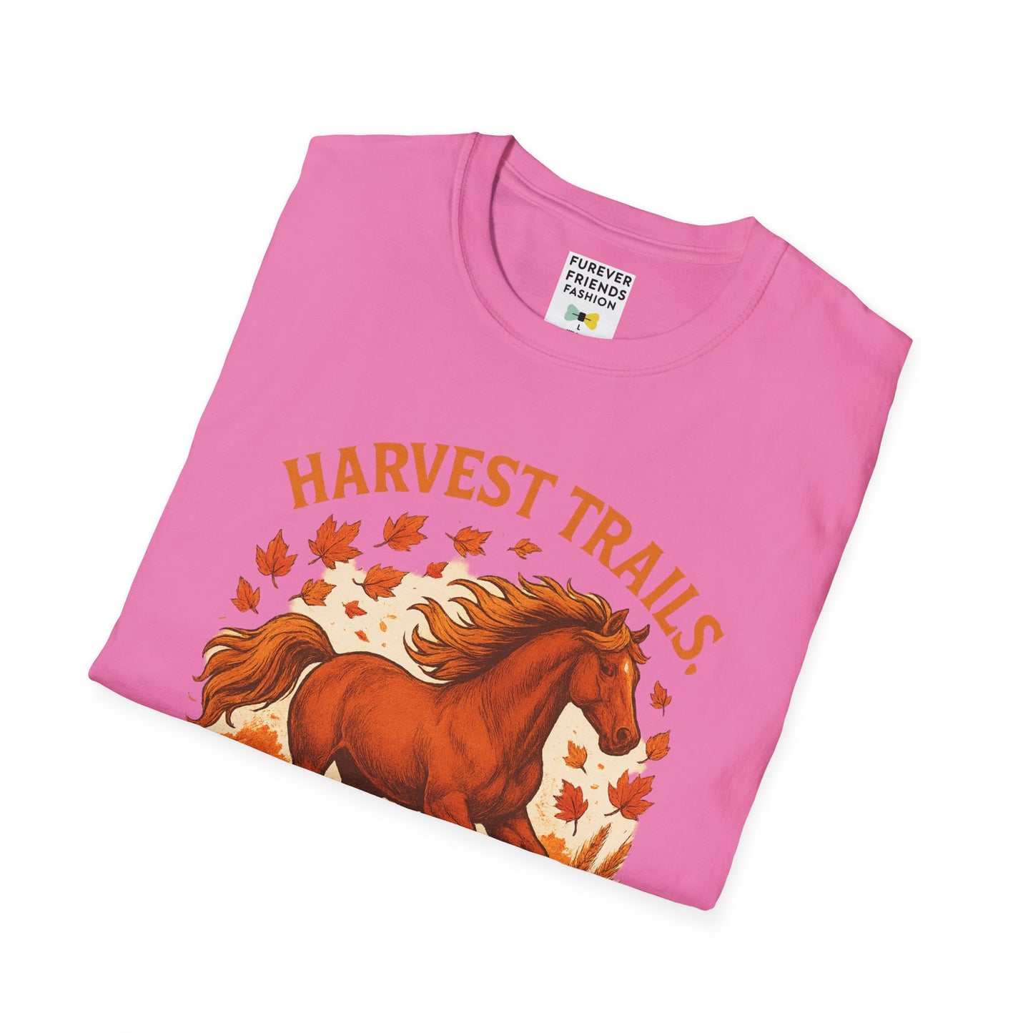 Harvest Trails Golden Manes Autumn Themed Tee