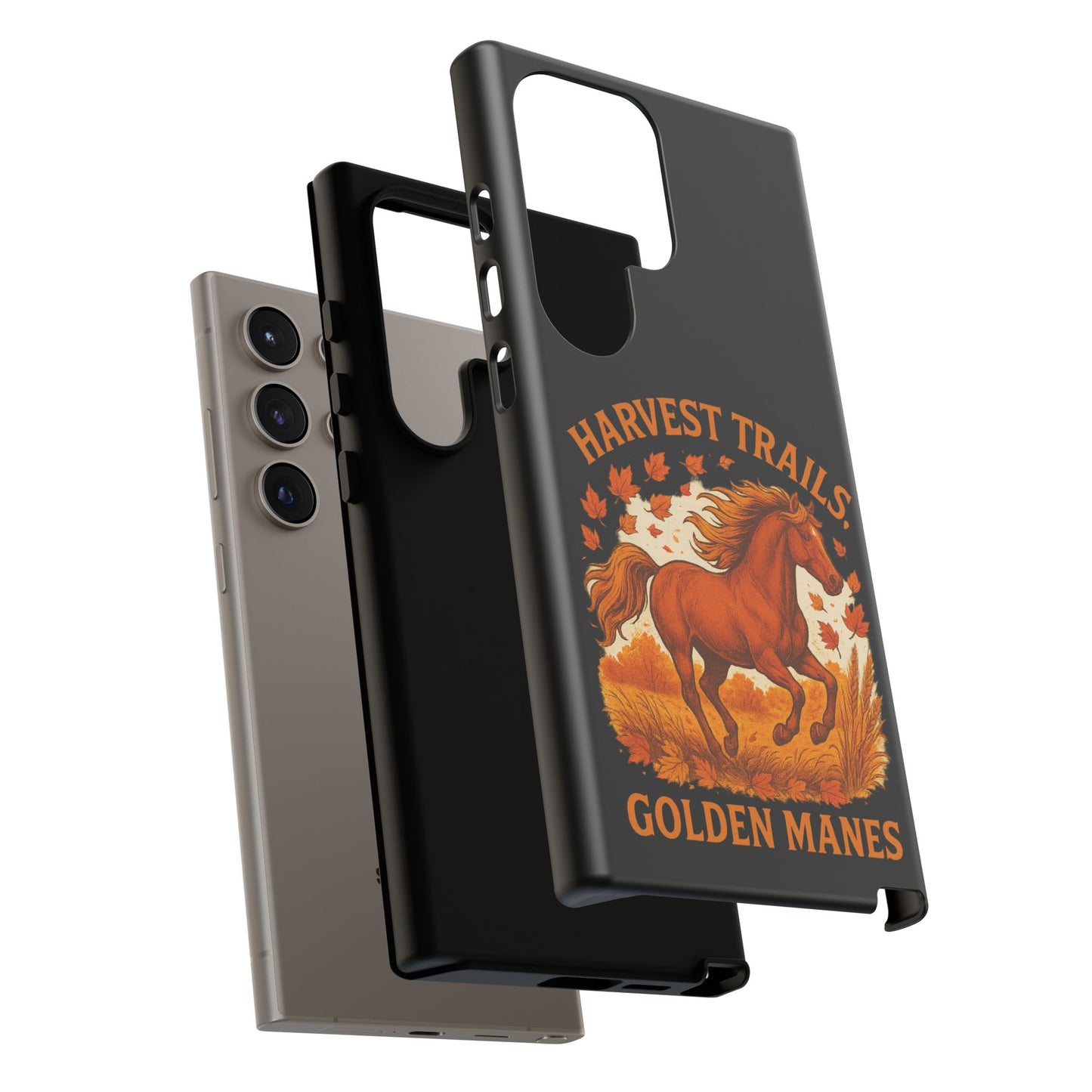 Harvest Trails Golden Manes Autumn Themed Phone Case