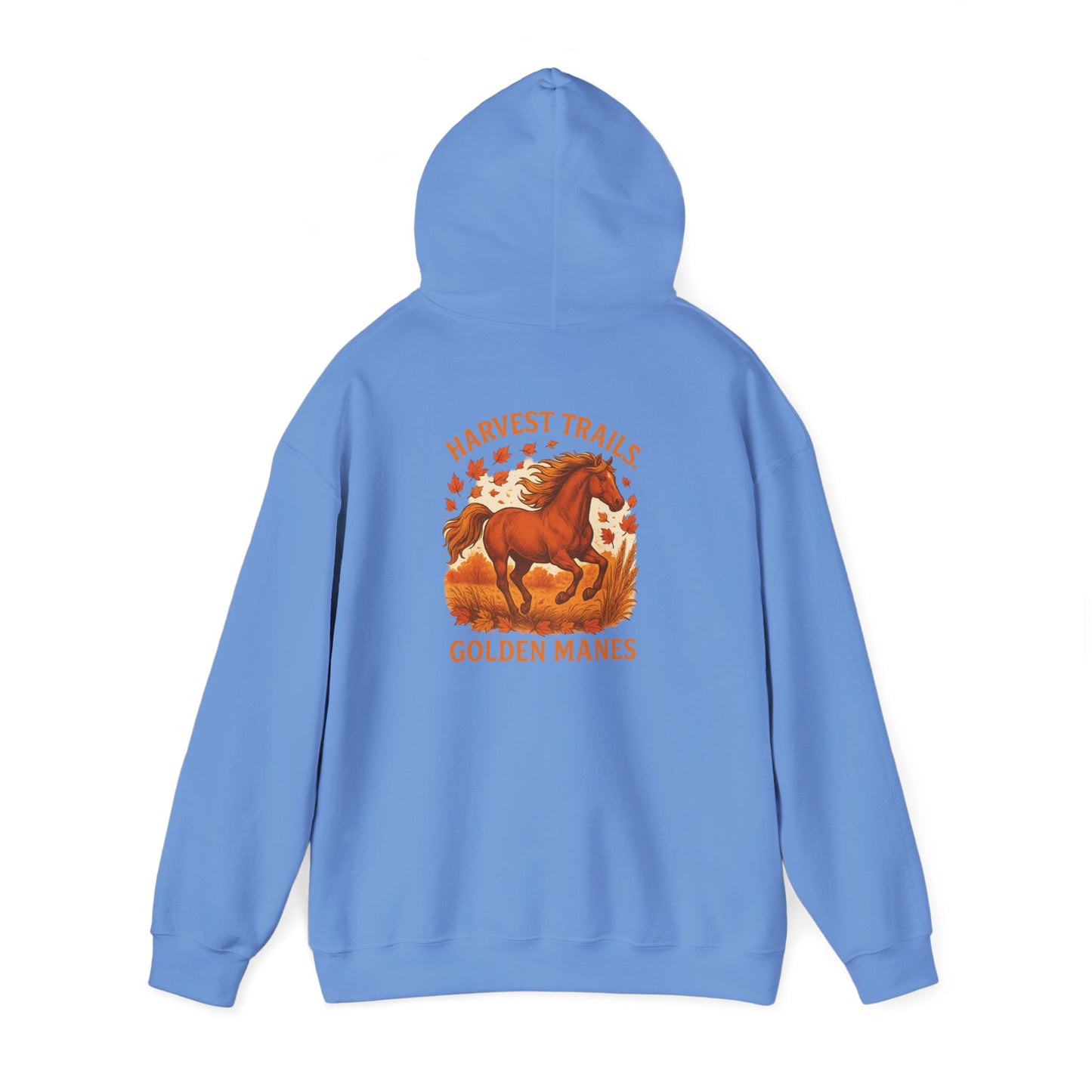 Harvest Trails Golden Manes Autumn Themed Hoodie