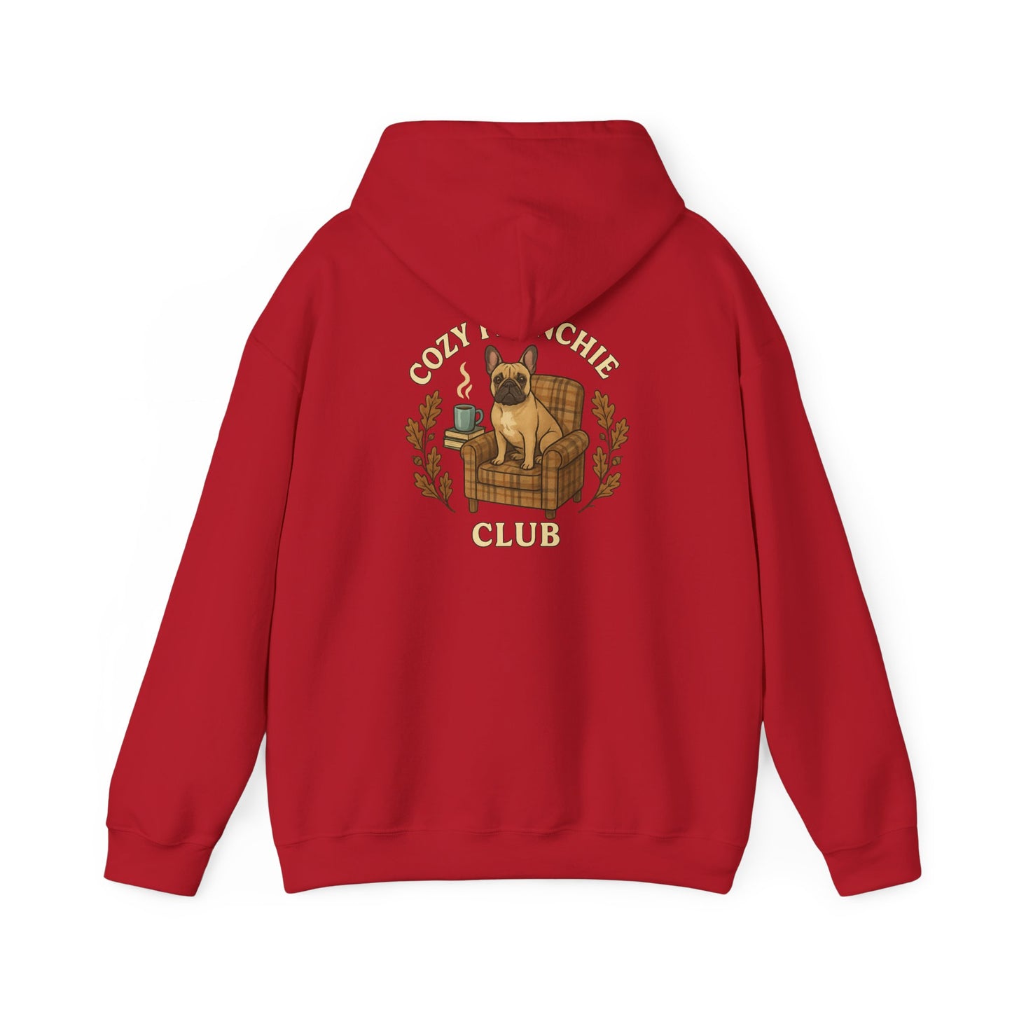 Cozy Frenchie Club Autumn Themed Hoodie