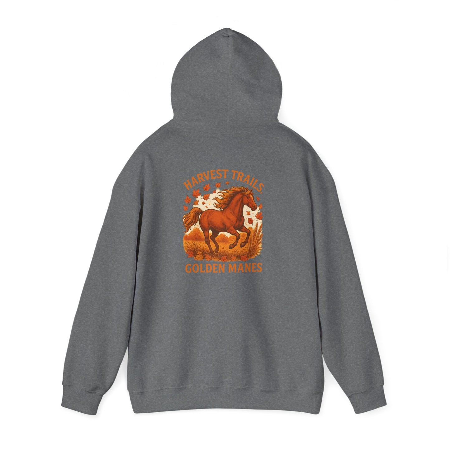 Harvest Trails Golden Manes Autumn Themed Hoodie