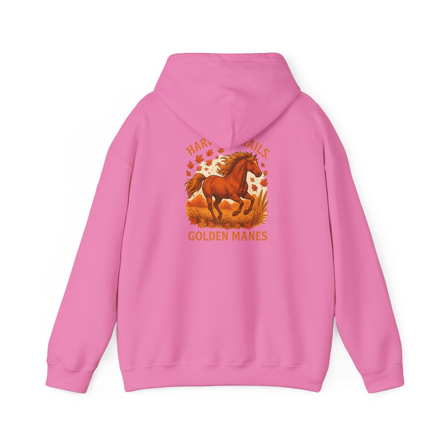 Harvest Trails Golden Manes Autumn Themed Hoodie
