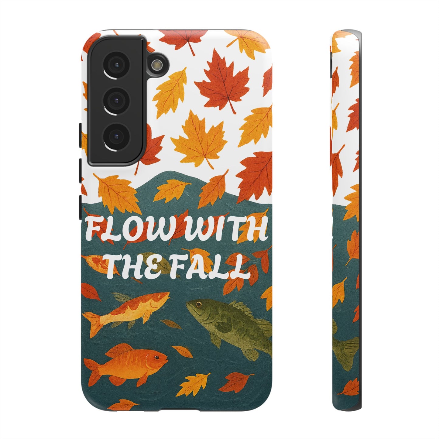 Flow With The Fall Fish Phone Case