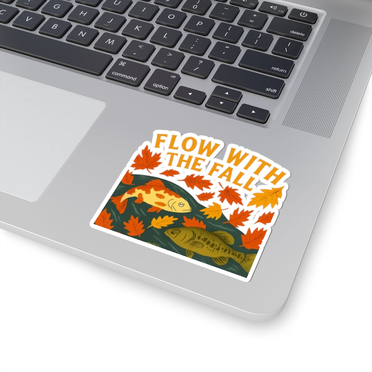 Flow With The Fall Kiss-Cut Sticker