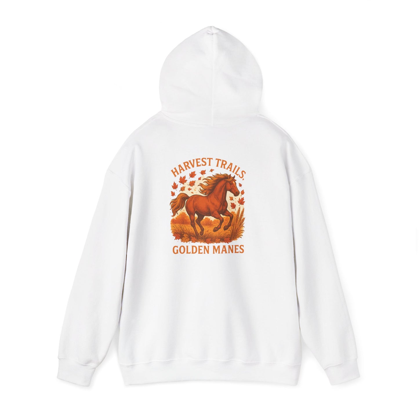 Harvest Trails Golden Manes Autumn Themed Hoodie