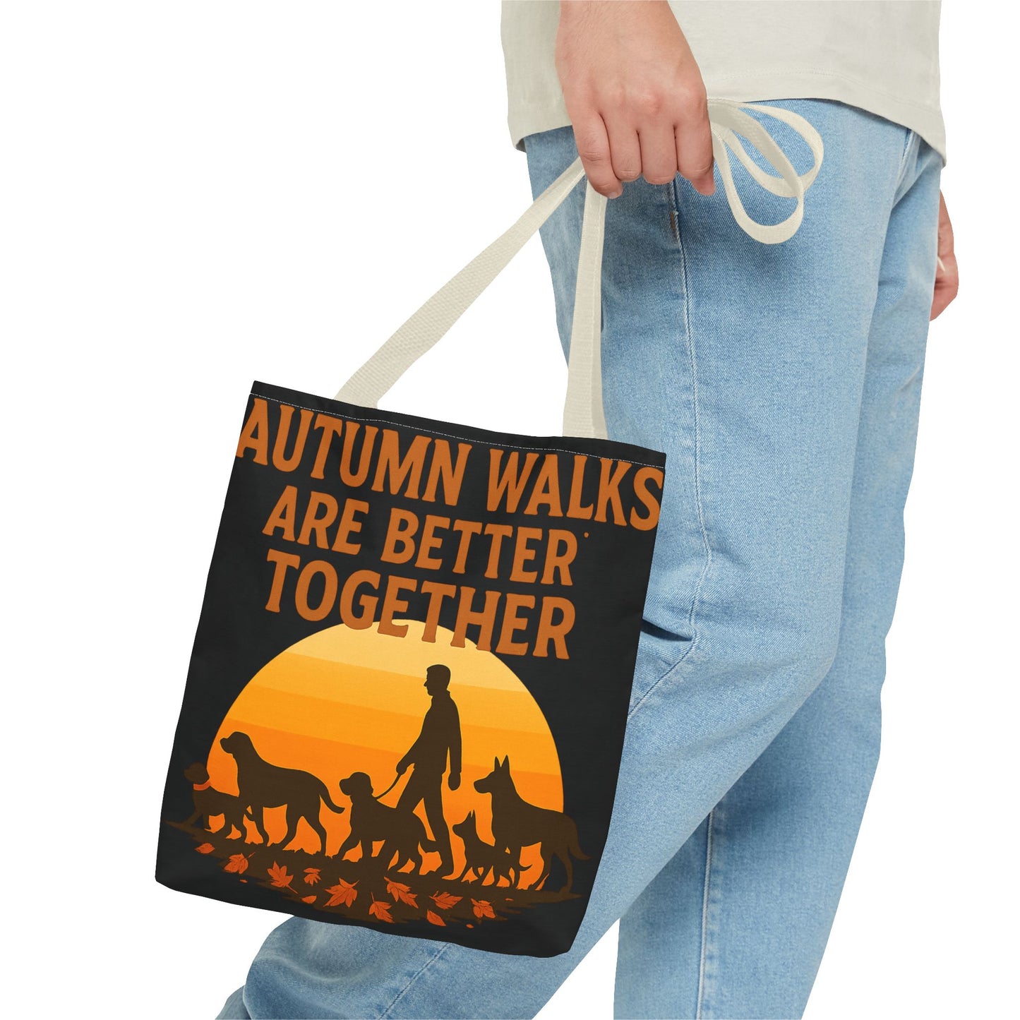 Autumn Walks Are Better Together Tote Bag
