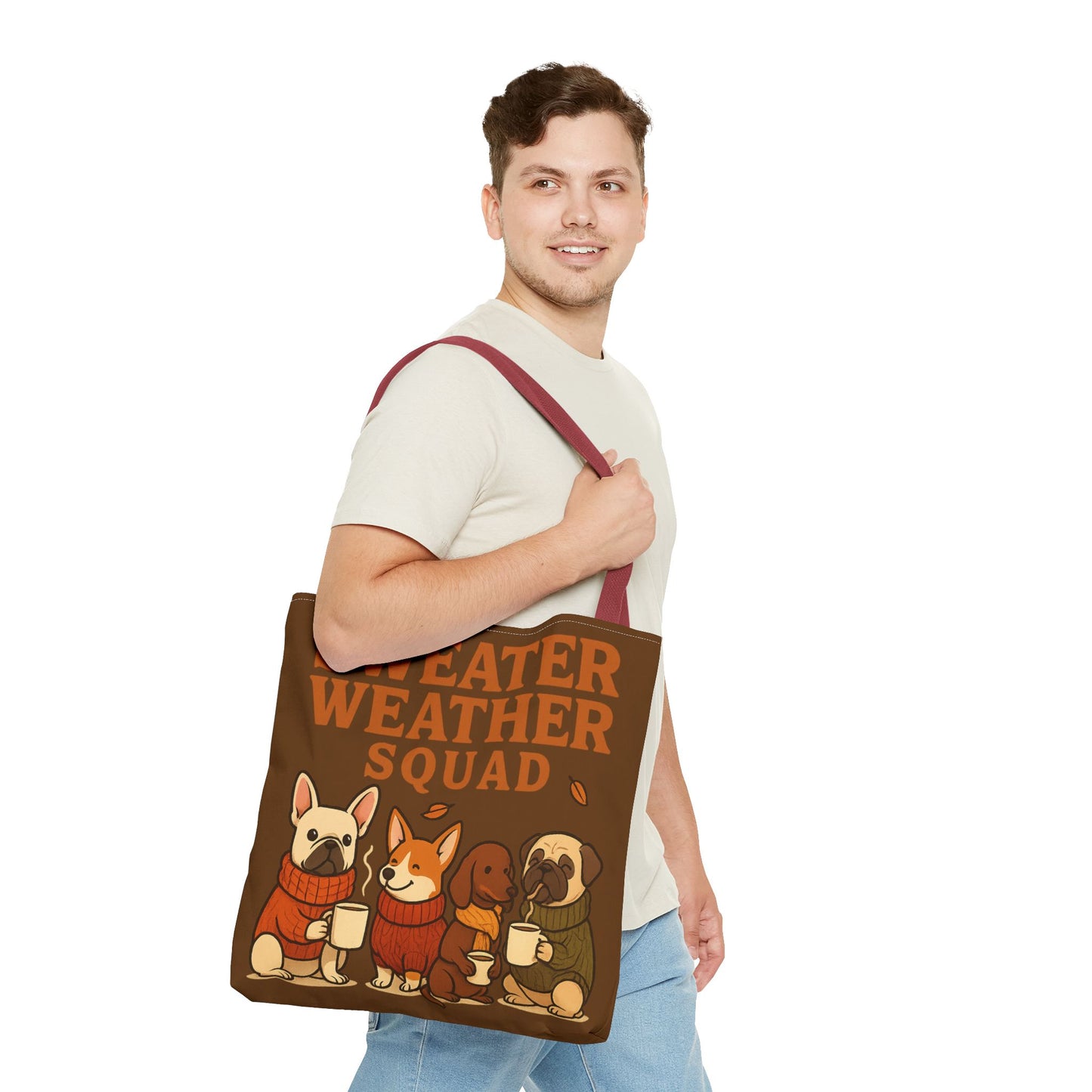 Sweater Weather Squad Tote Bag