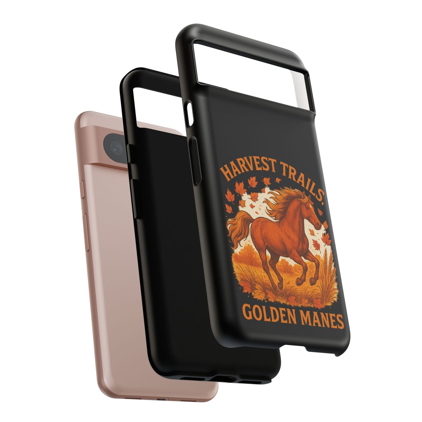 Harvest Trails Golden Manes Autumn Themed Phone Case