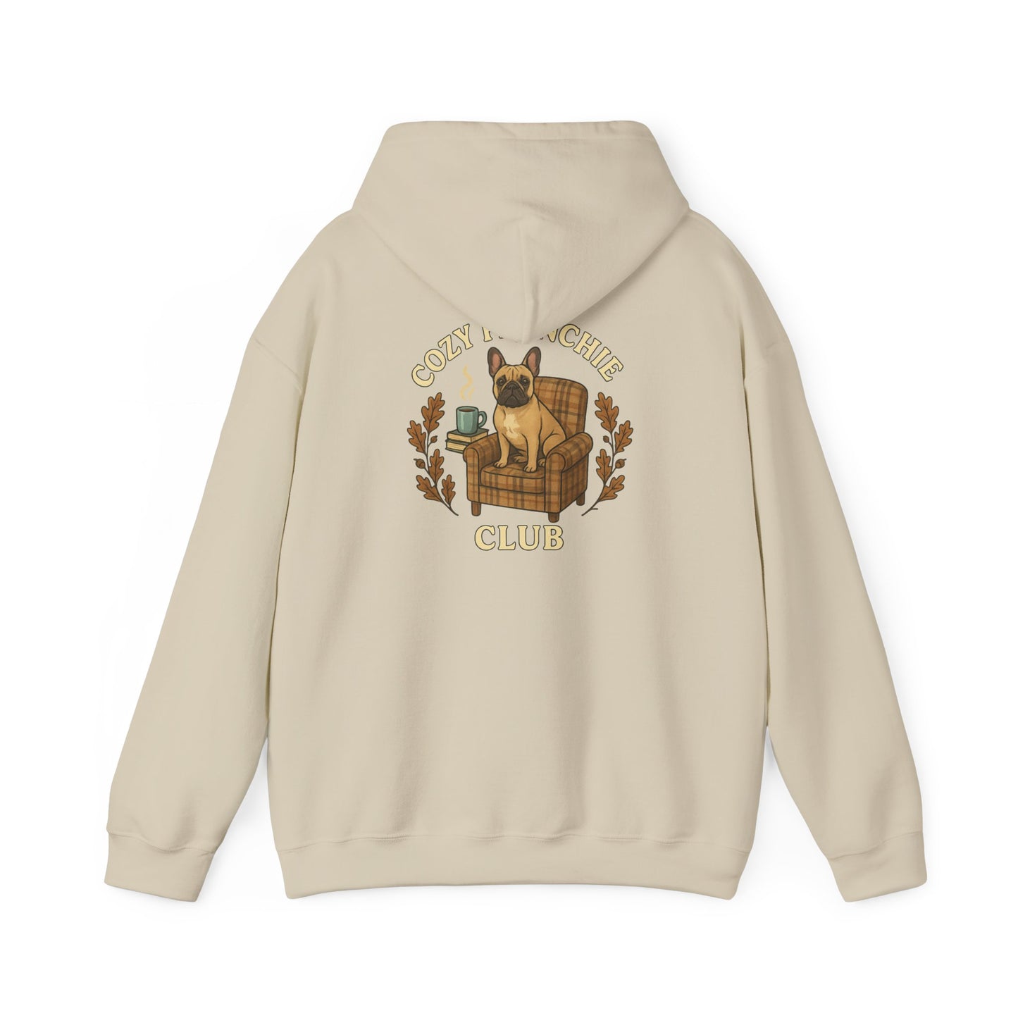 Cozy Frenchie Club Autumn Themed Hoodie
