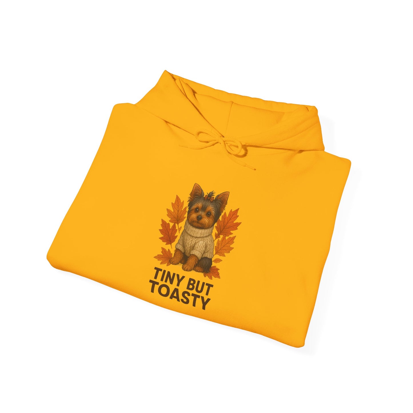 Tiny But Toasty Autumn Themed Hoodie