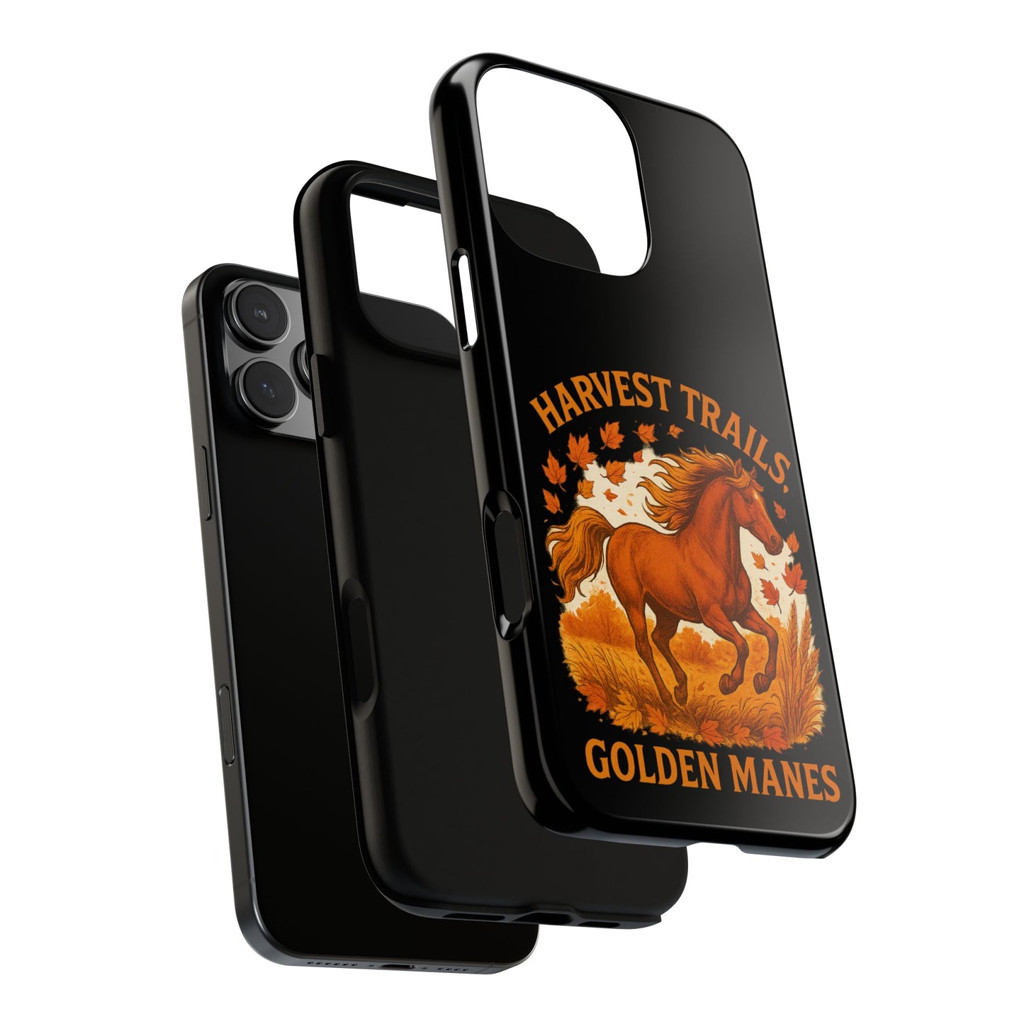 Harvest Trails Golden Manes Autumn Themed Phone Case