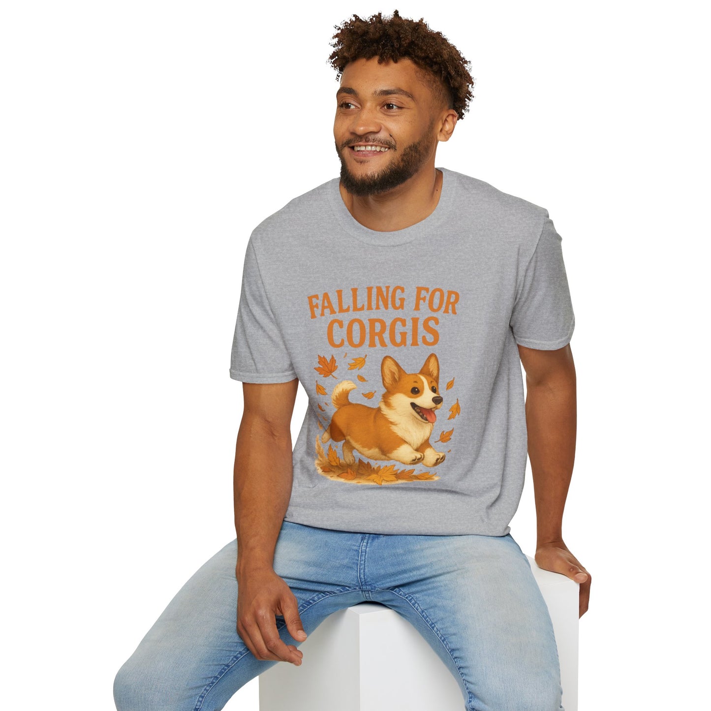 Falling For Corgis Unisex T-Shirt