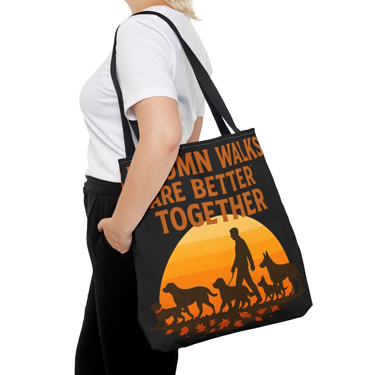 Autumn Walks Are Better Together Tote Bag