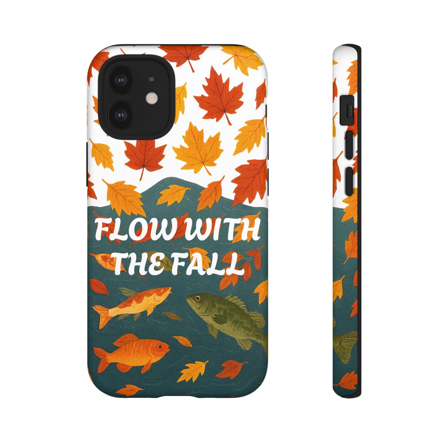Flow With The Fall Fish Phone Case