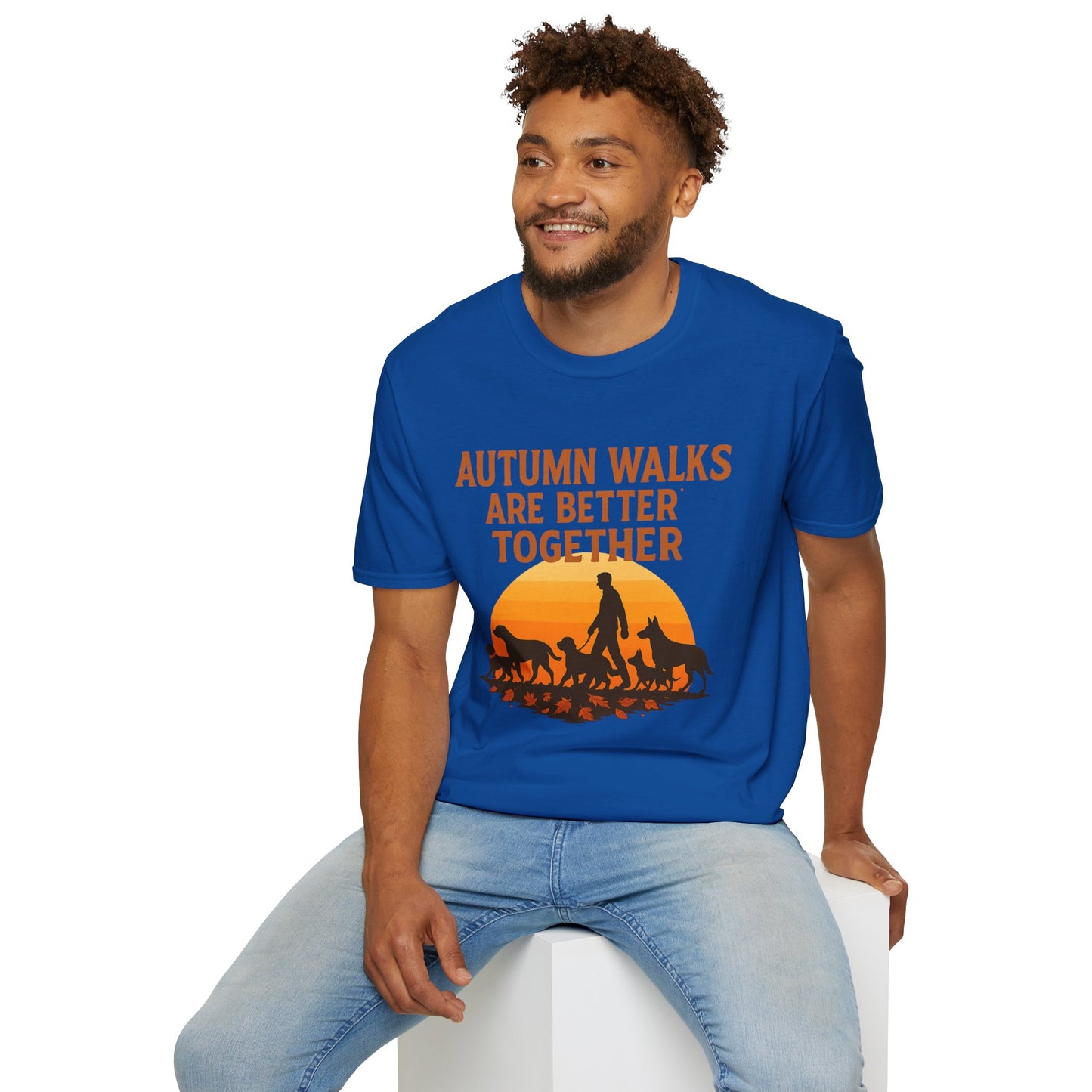 Autumn Walks Unisex T-Shirt, Casual Tee