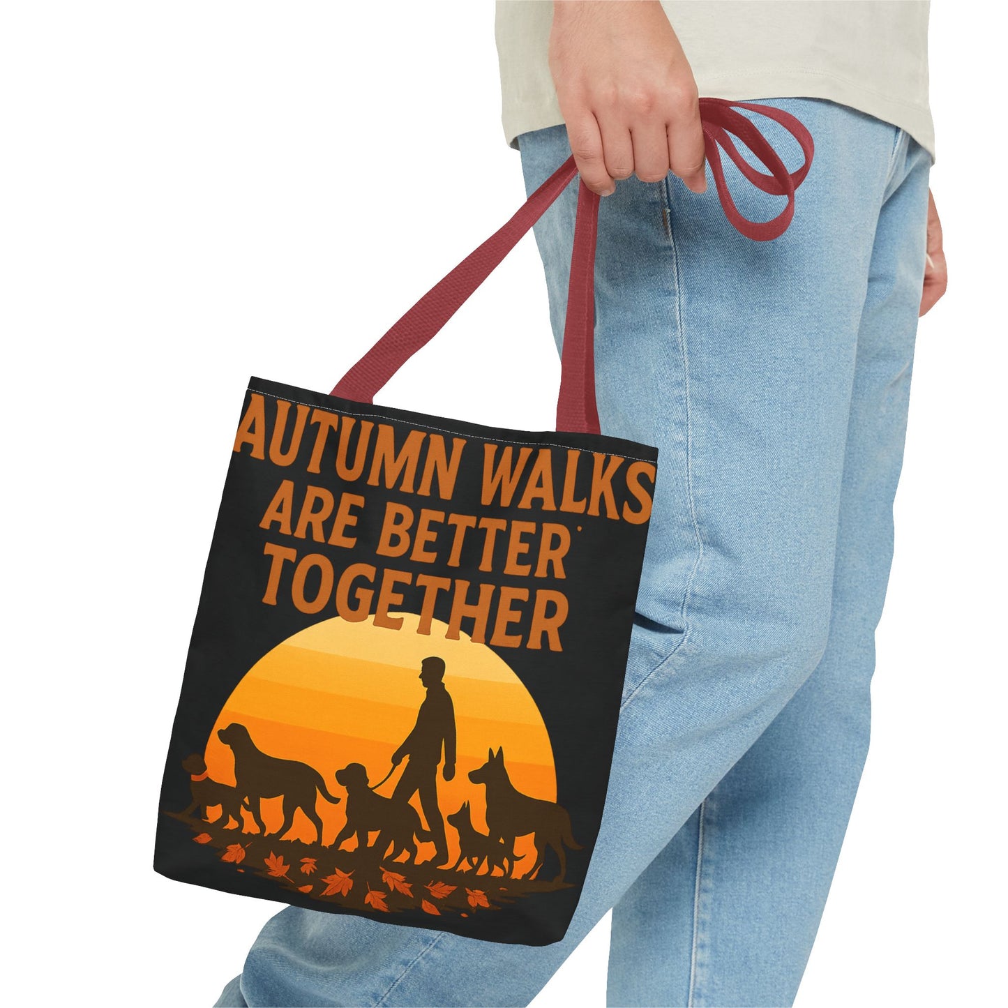 Autumn Walks Are Better Together Tote Bag