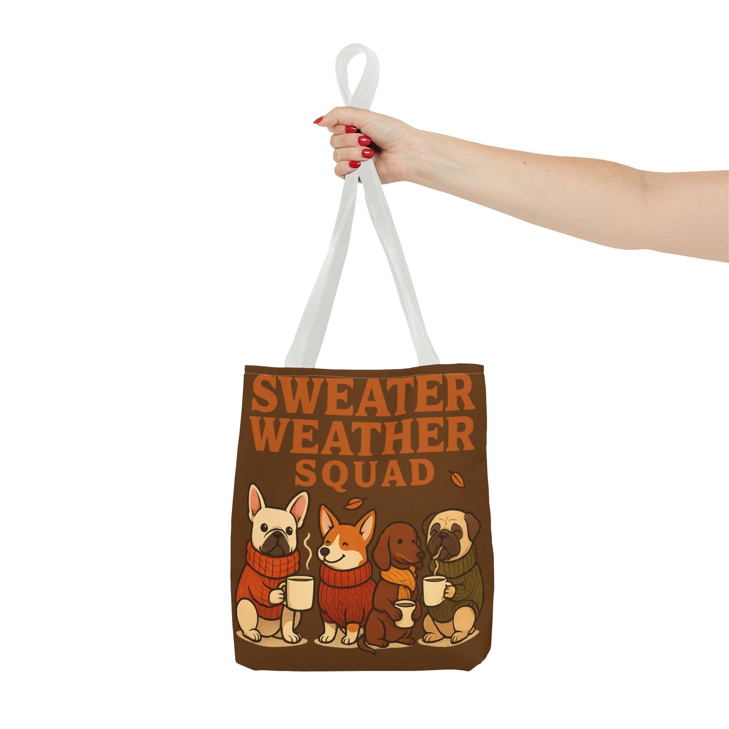 Sweater Weather Squad Tote Bag