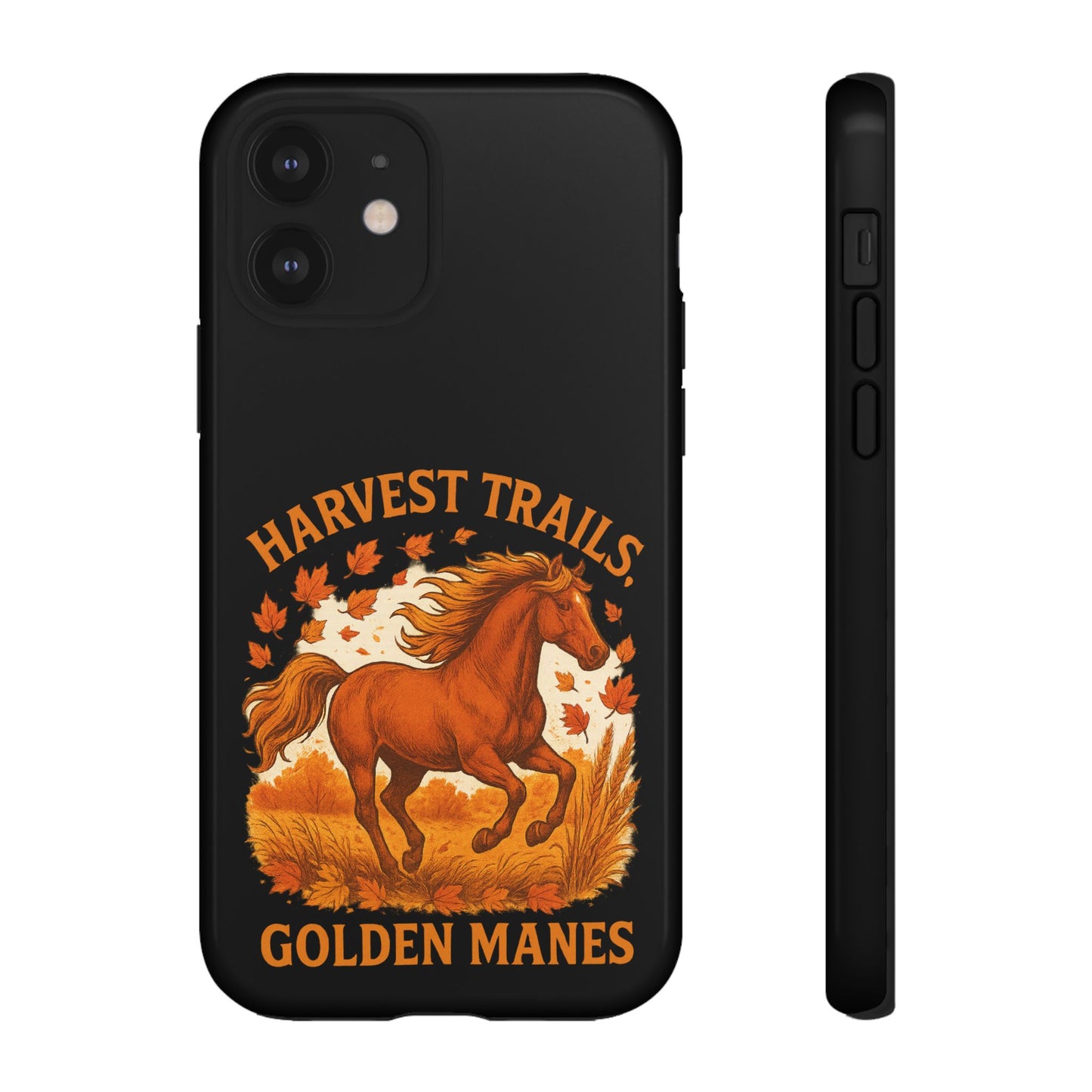Harvest Trails Golden Manes Autumn Themed Phone Case