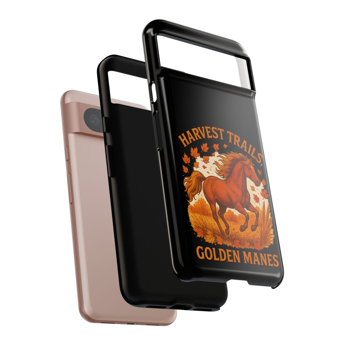 Harvest Trails Golden Manes Autumn Themed Phone Case