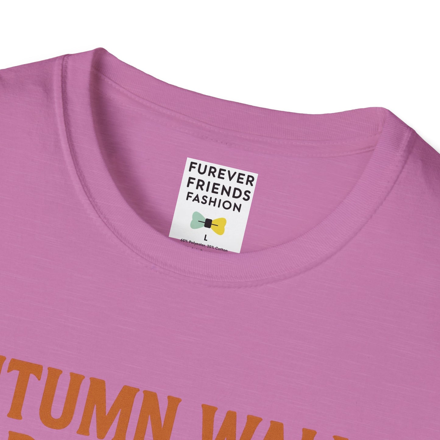 Autumn Walks Unisex T-Shirt, Casual Tee