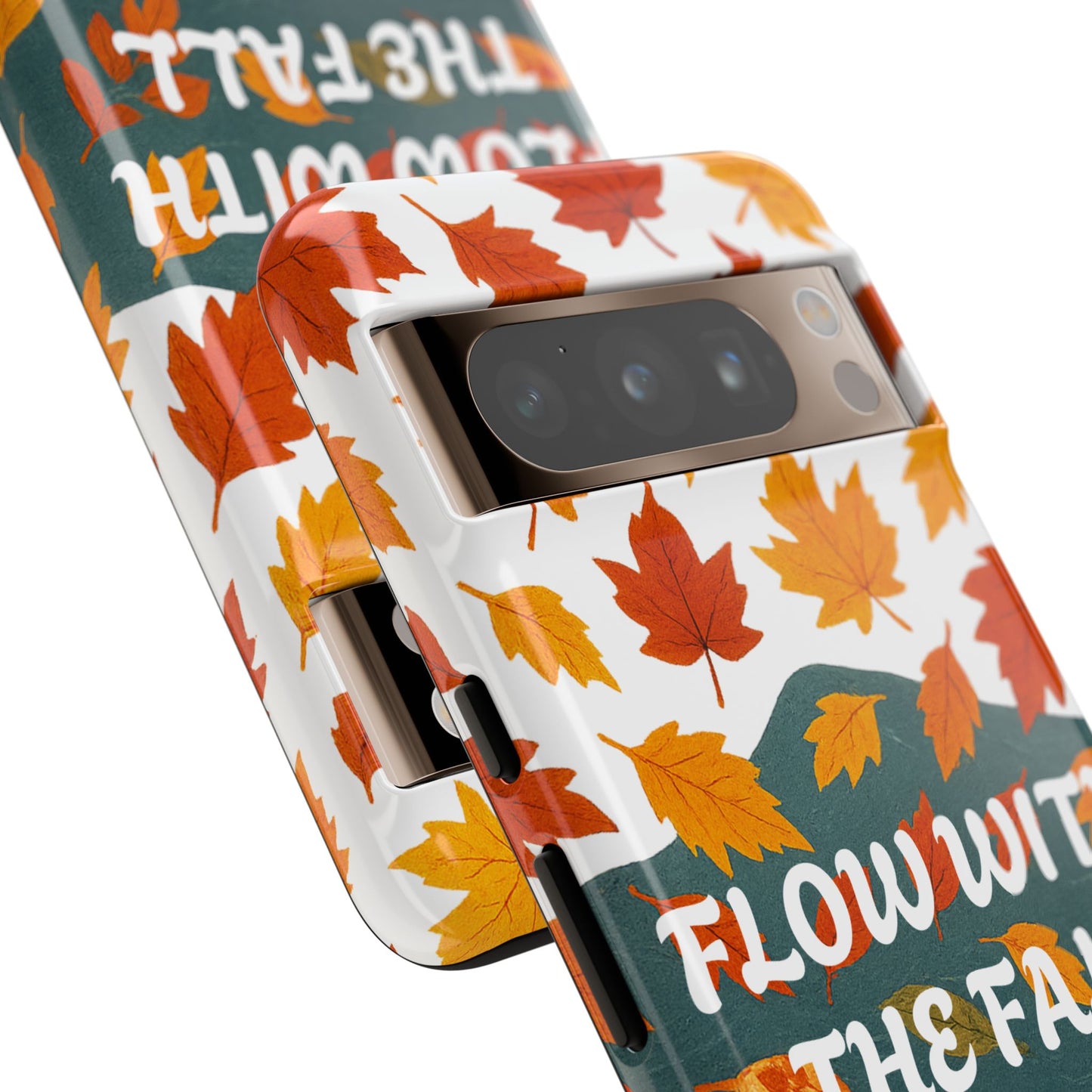Flow With The Fall Fish Phone Case