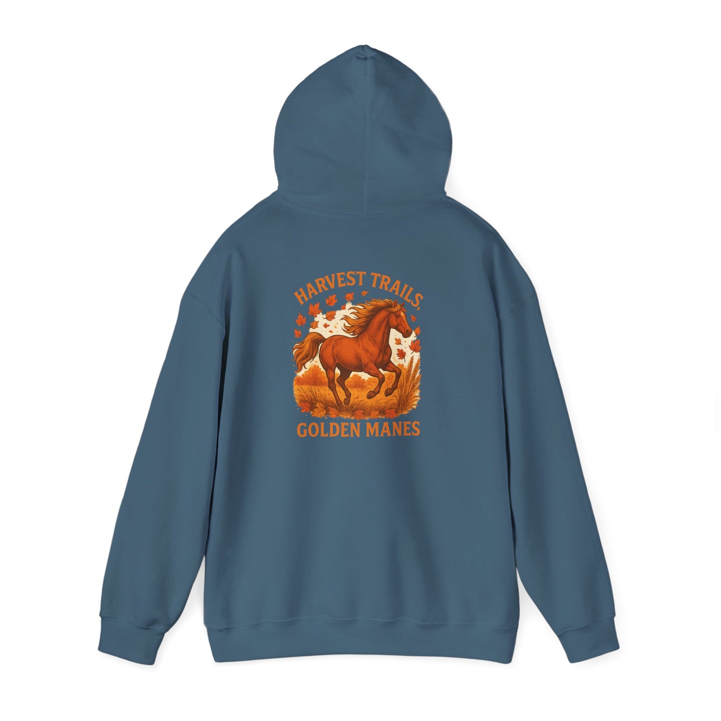 Harvest Trails Golden Manes Autumn Themed Hoodie