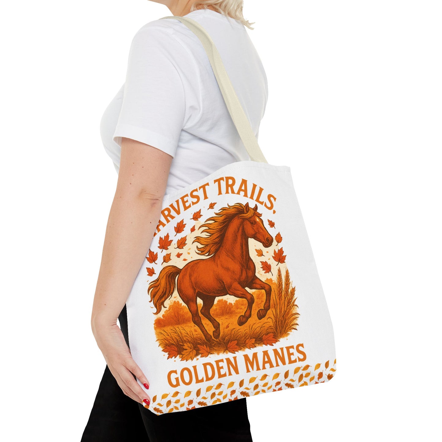 Harvest Trails Golden Manes Tote Bag