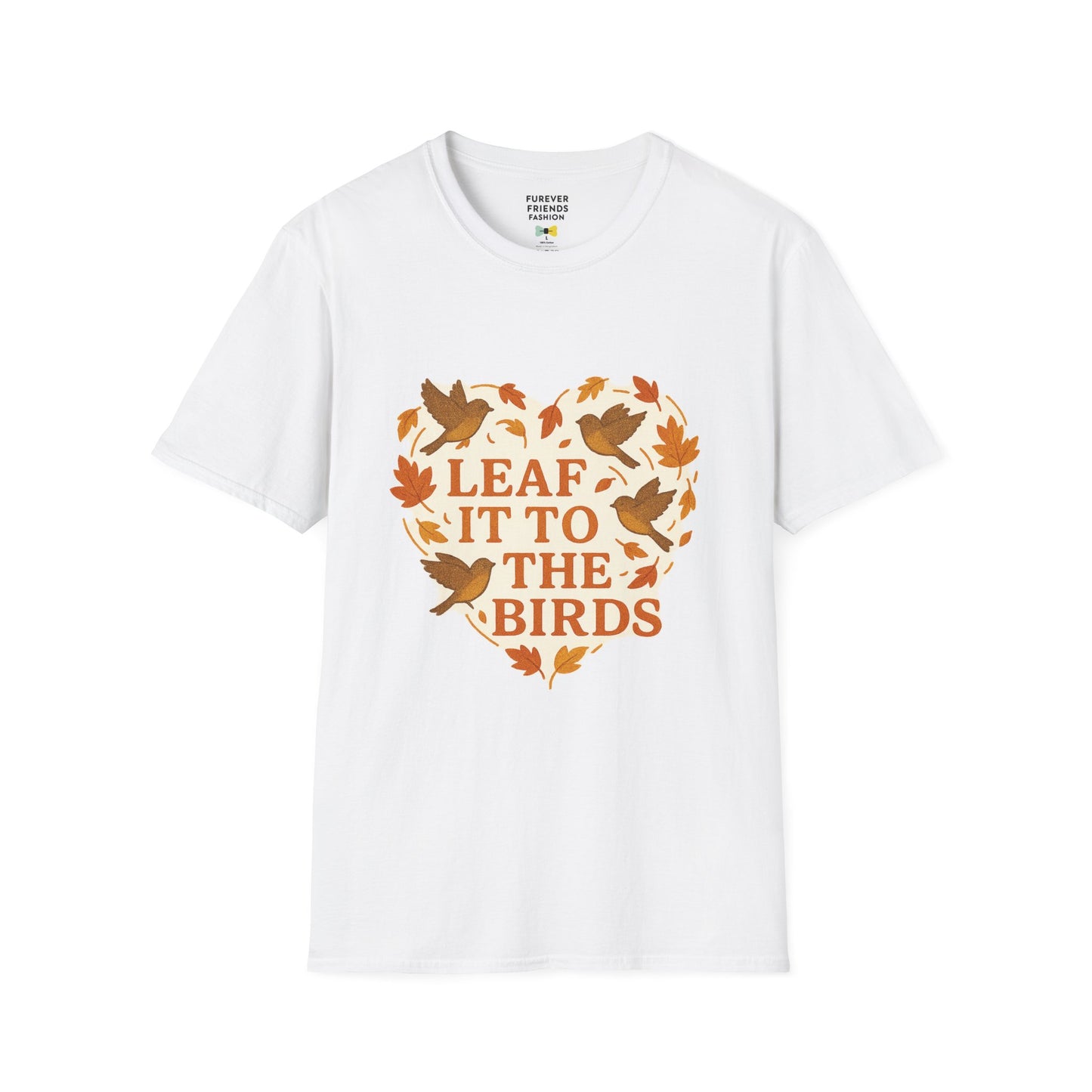 leaf It To The Birds Autumn Themed Tee