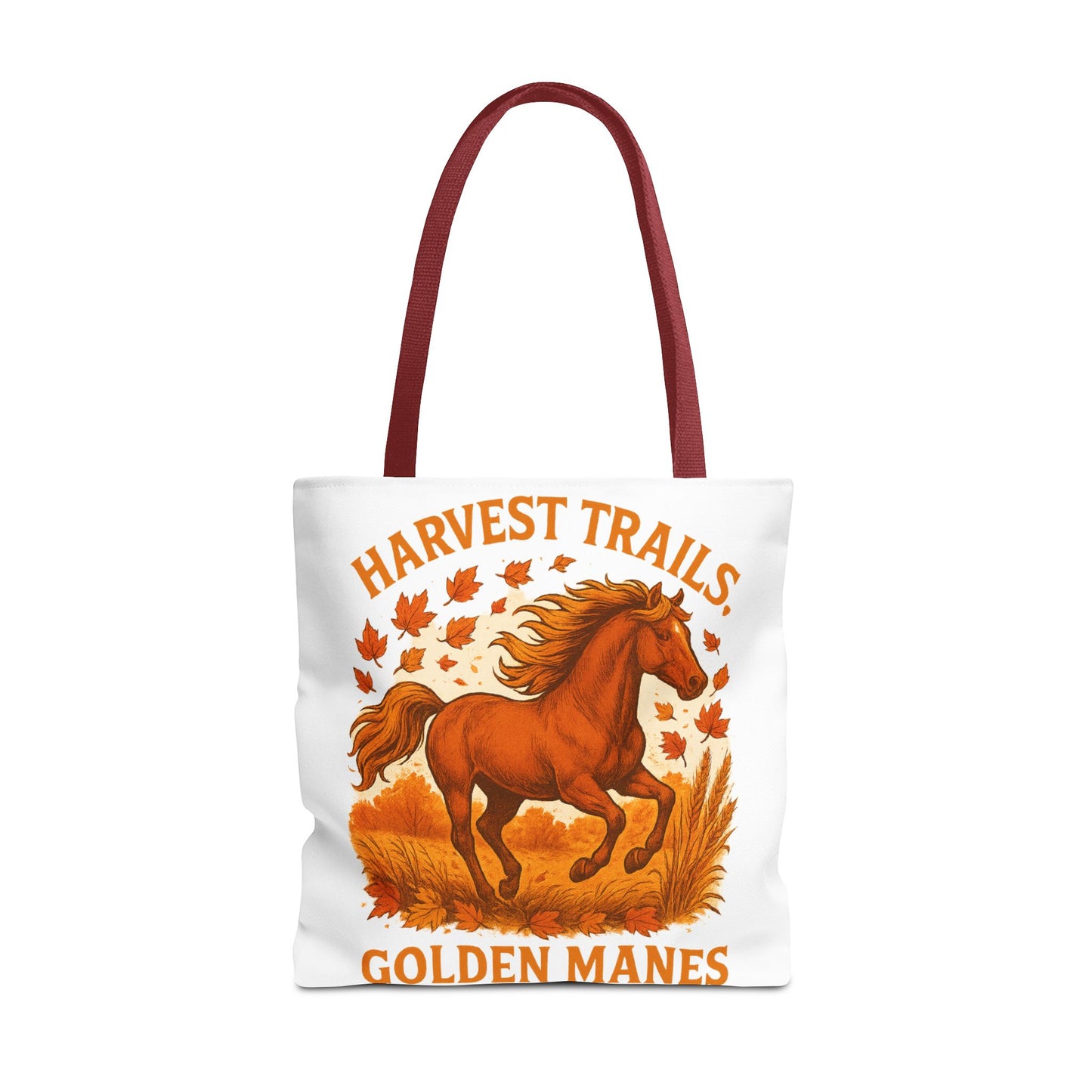 Harvest Trails Golden Manes Tote Bag