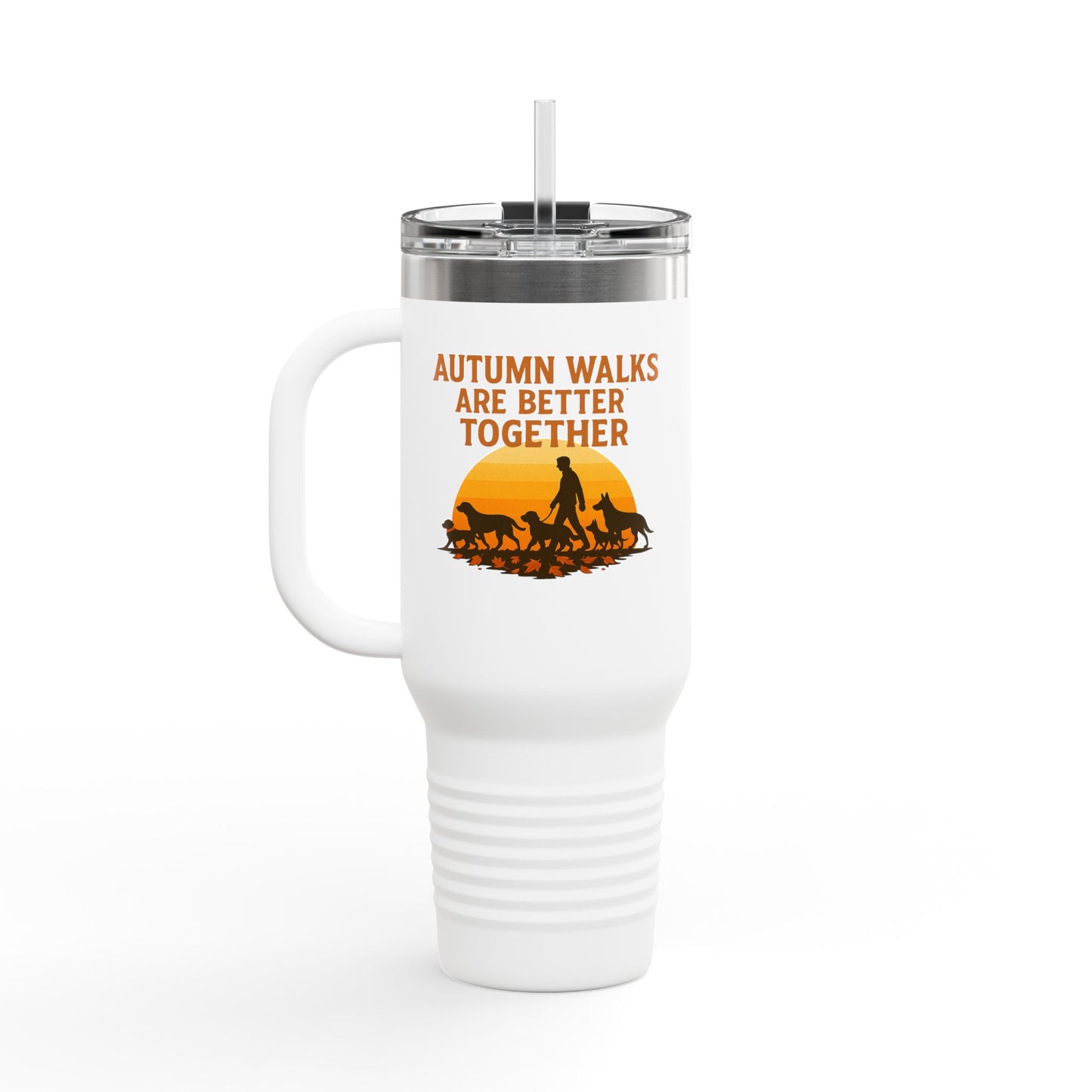 Autumn Walks Are Better Together Travel Mug