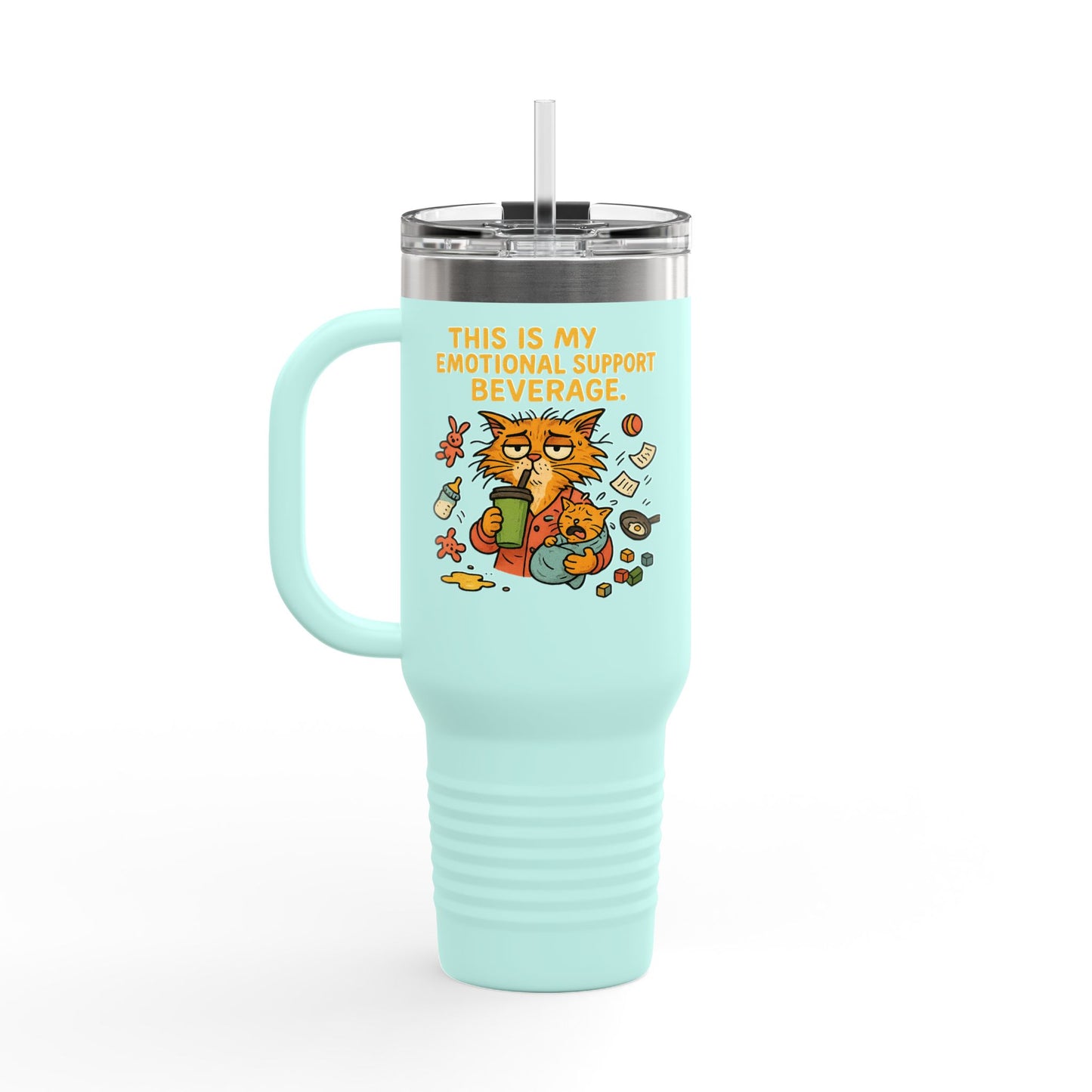 Fall in Love With Adoption Travel Mug
