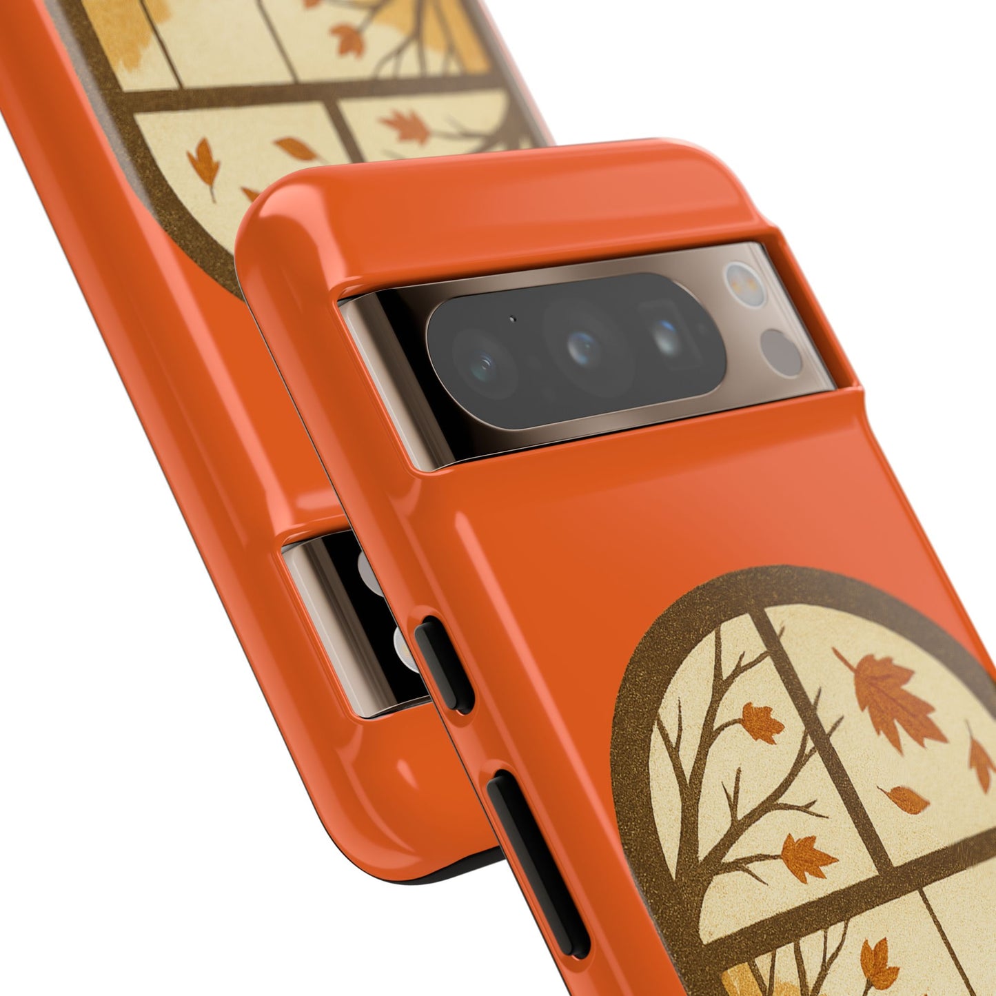 Bird In The Window Autumn Themed Phone Case