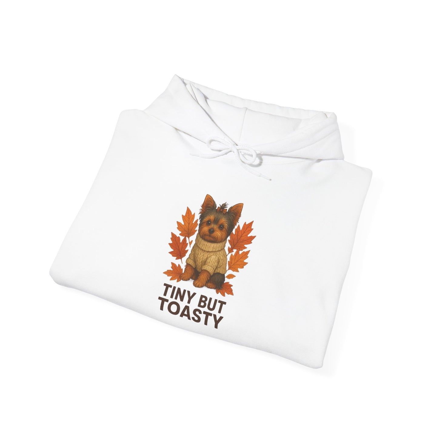 Tiny But Toasty Autumn Themed Hoodie