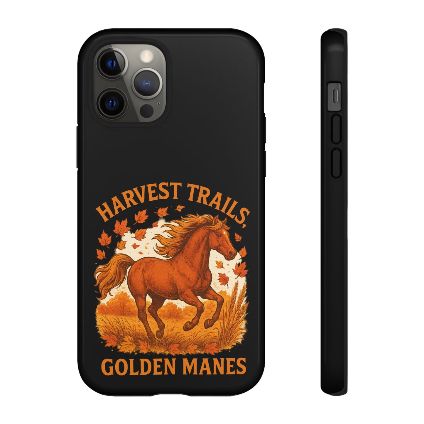 Harvest Trails Golden Manes Autumn Themed Phone Case