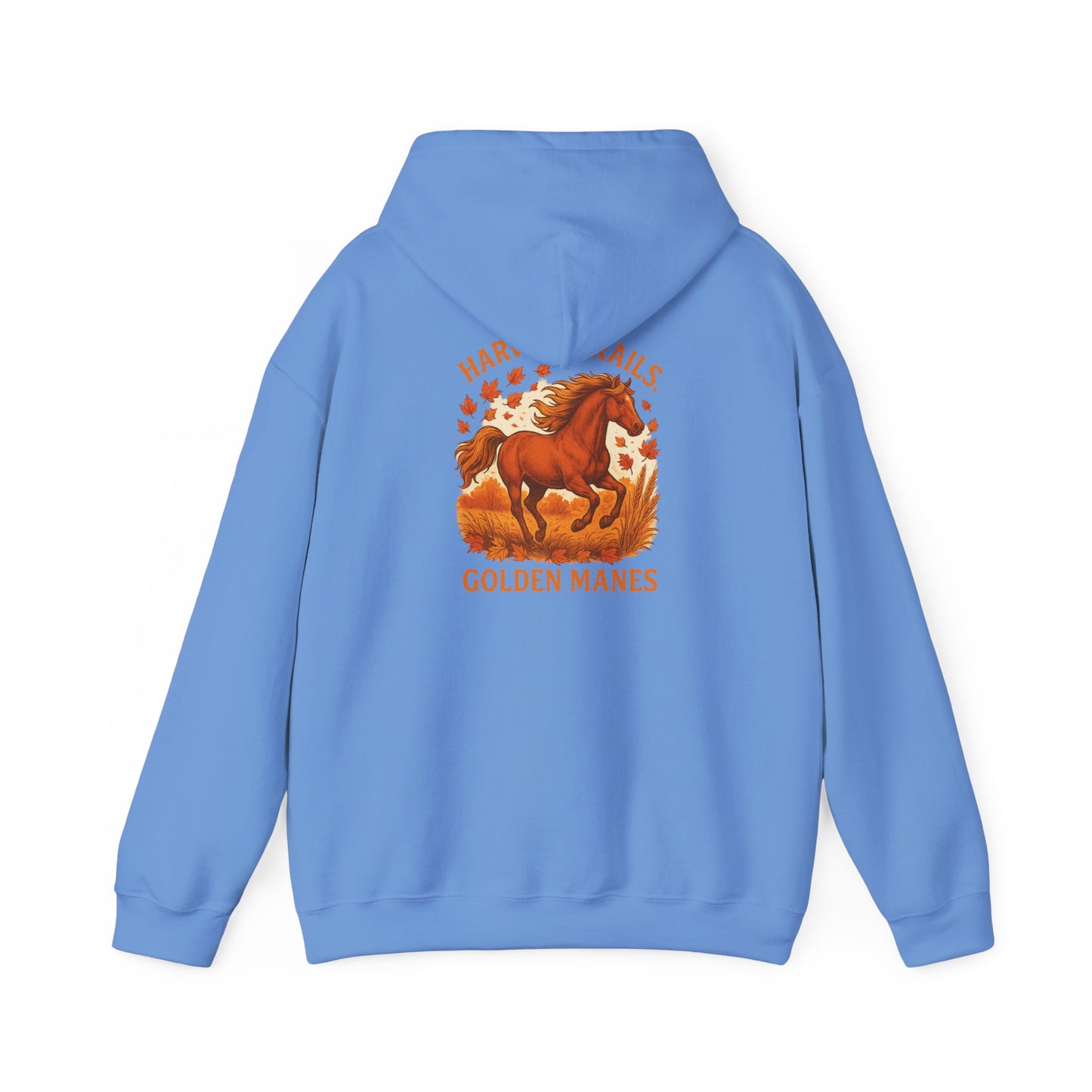 Harvest Trails Golden Manes Autumn Themed Hoodie