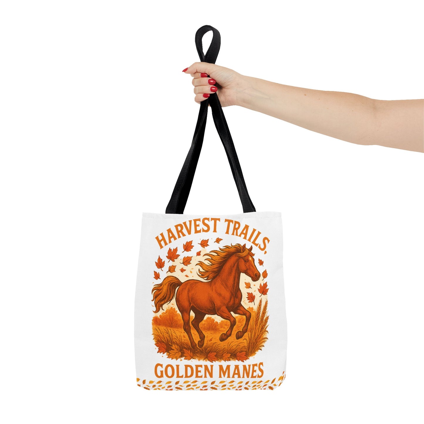 Harvest Trails Golden Manes Tote Bag