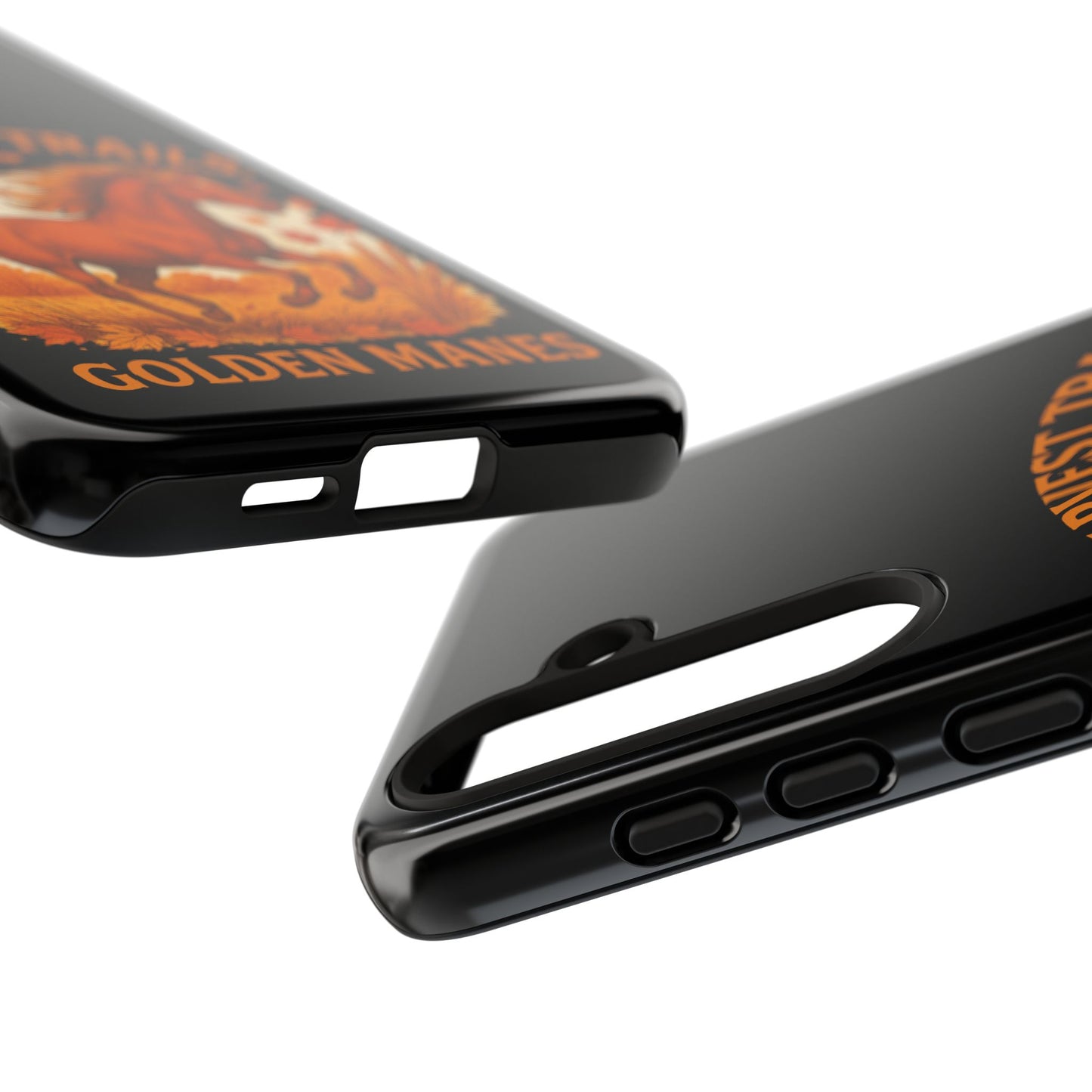 Harvest Trails Golden Manes Autumn Themed Phone Case