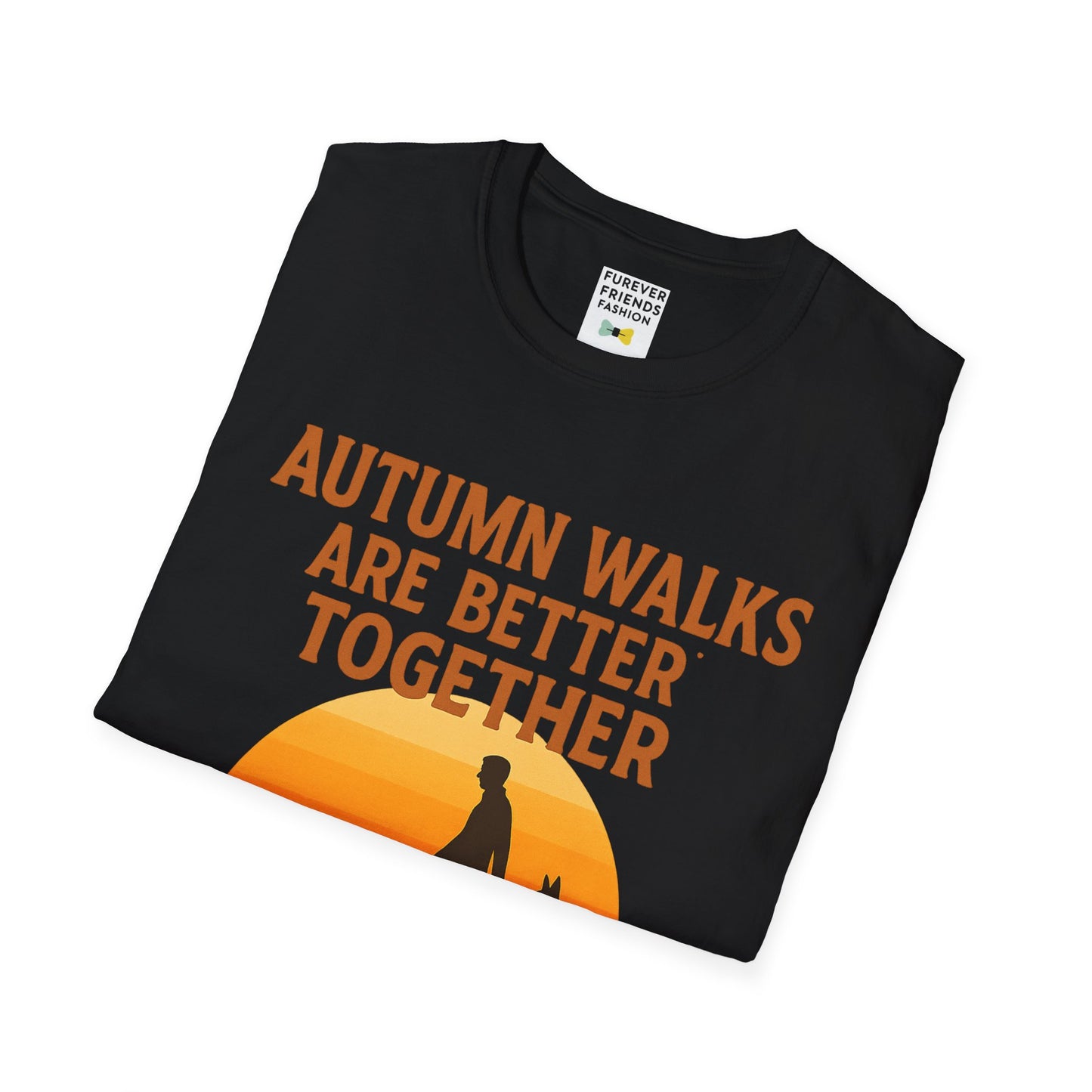 Autumn Walks Unisex T-Shirt, Casual Tee