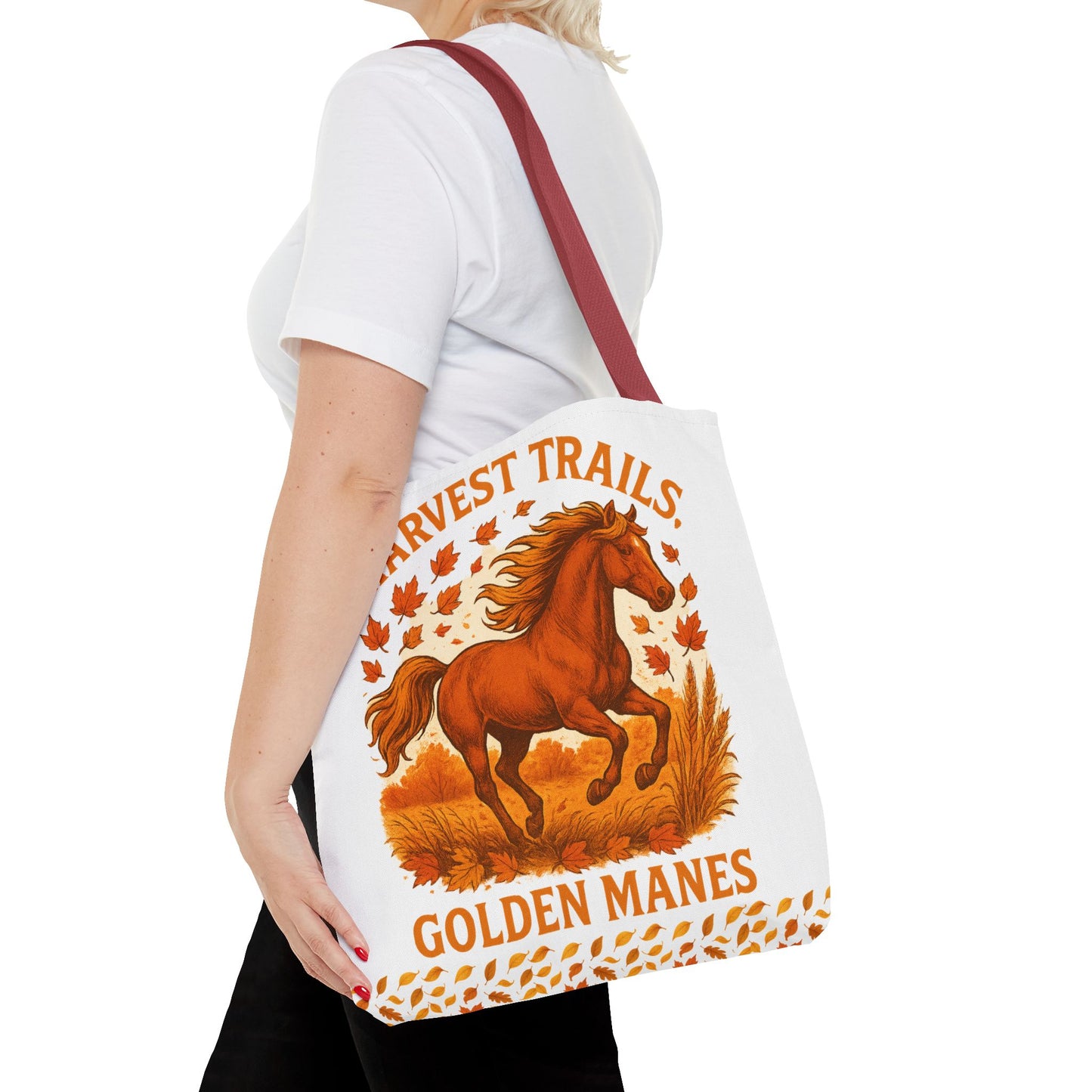 Harvest Trails Golden Manes Tote Bag