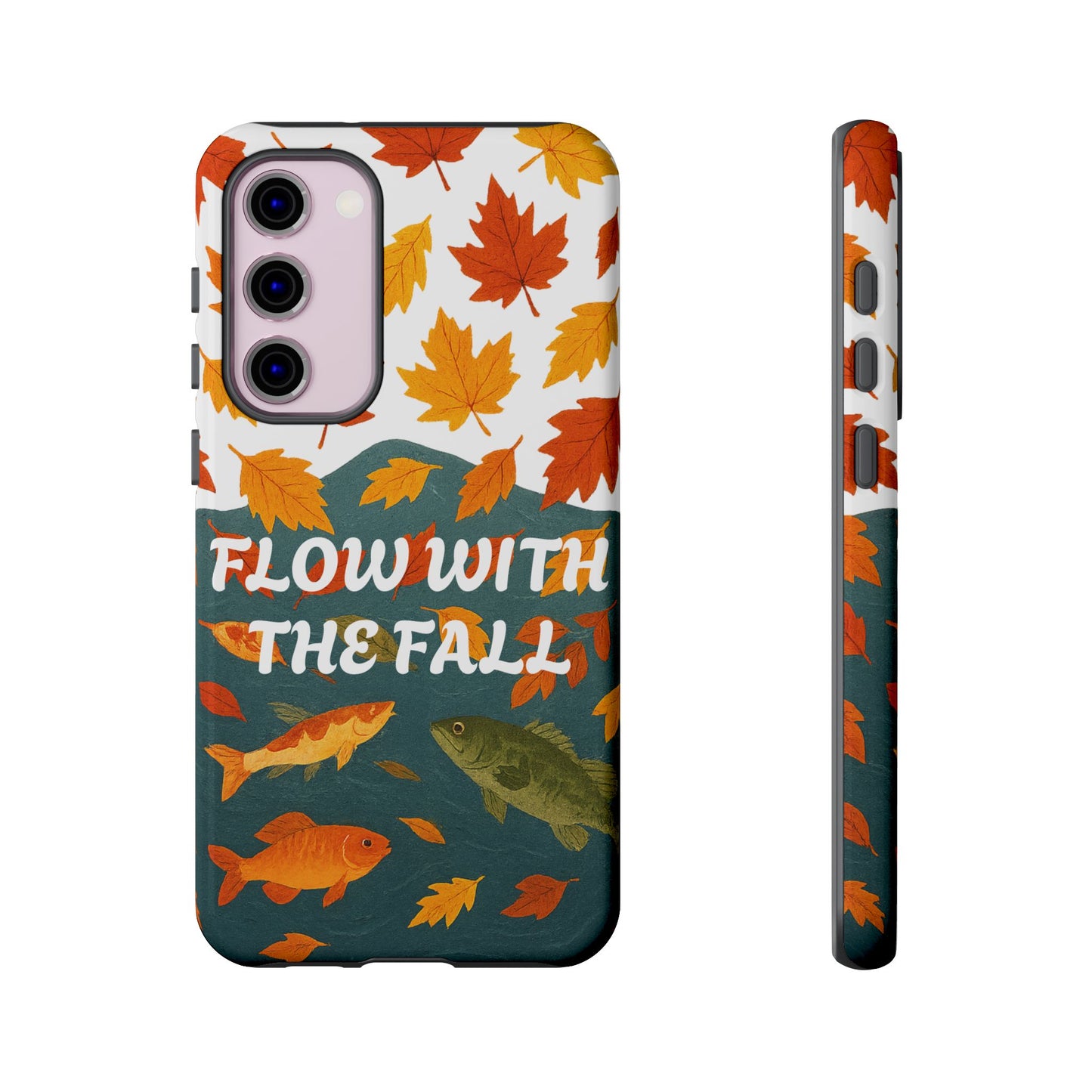 Flow With The Fall Fish Phone Case