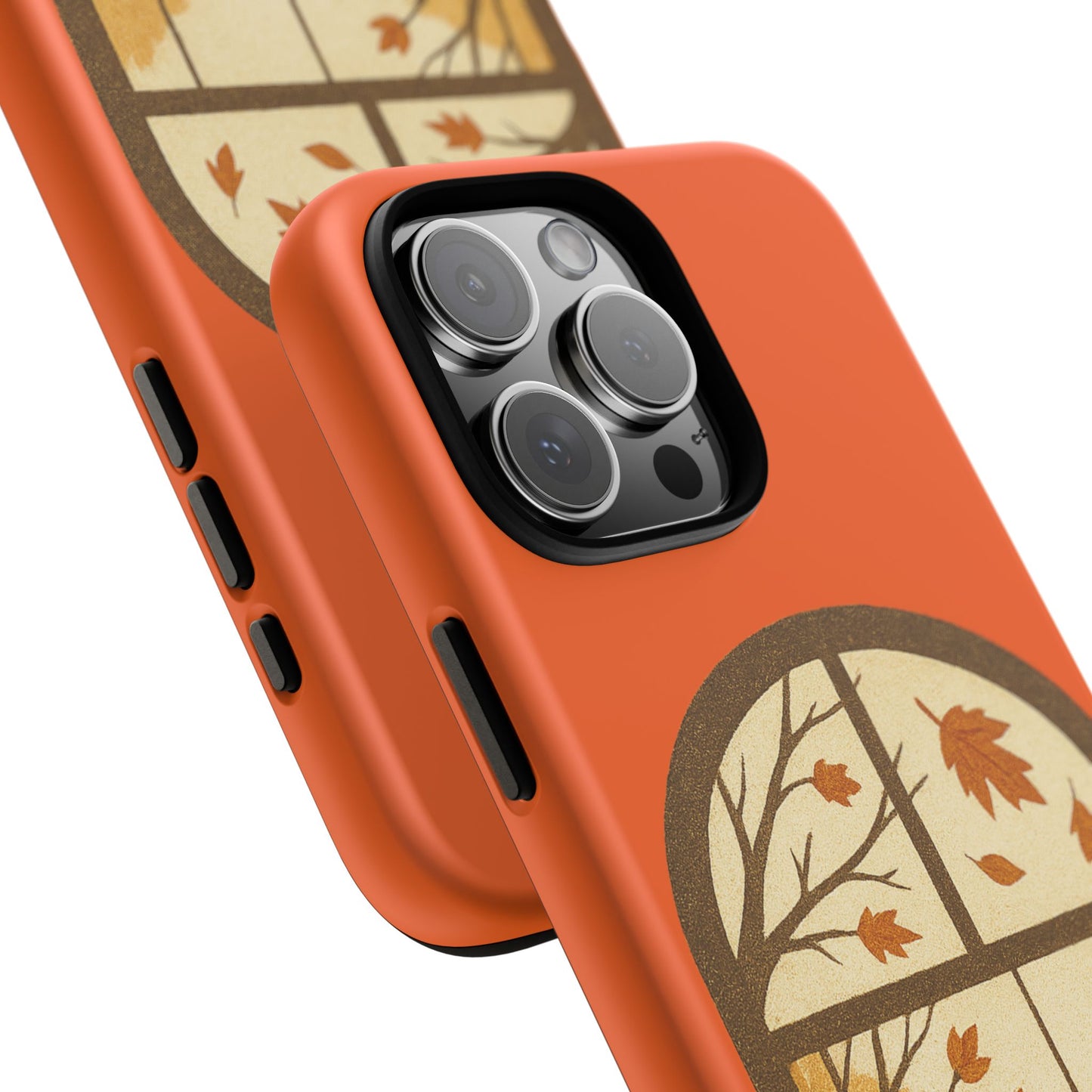 Bird In The Window Autumn Themed Phone Case