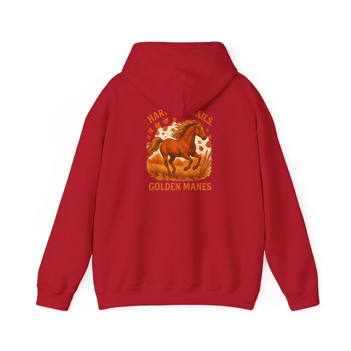 Harvest Trails Golden Manes Autumn Themed Hoodie