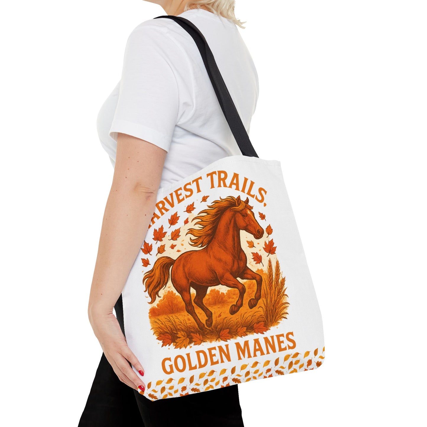 Harvest Trails Golden Manes Tote Bag